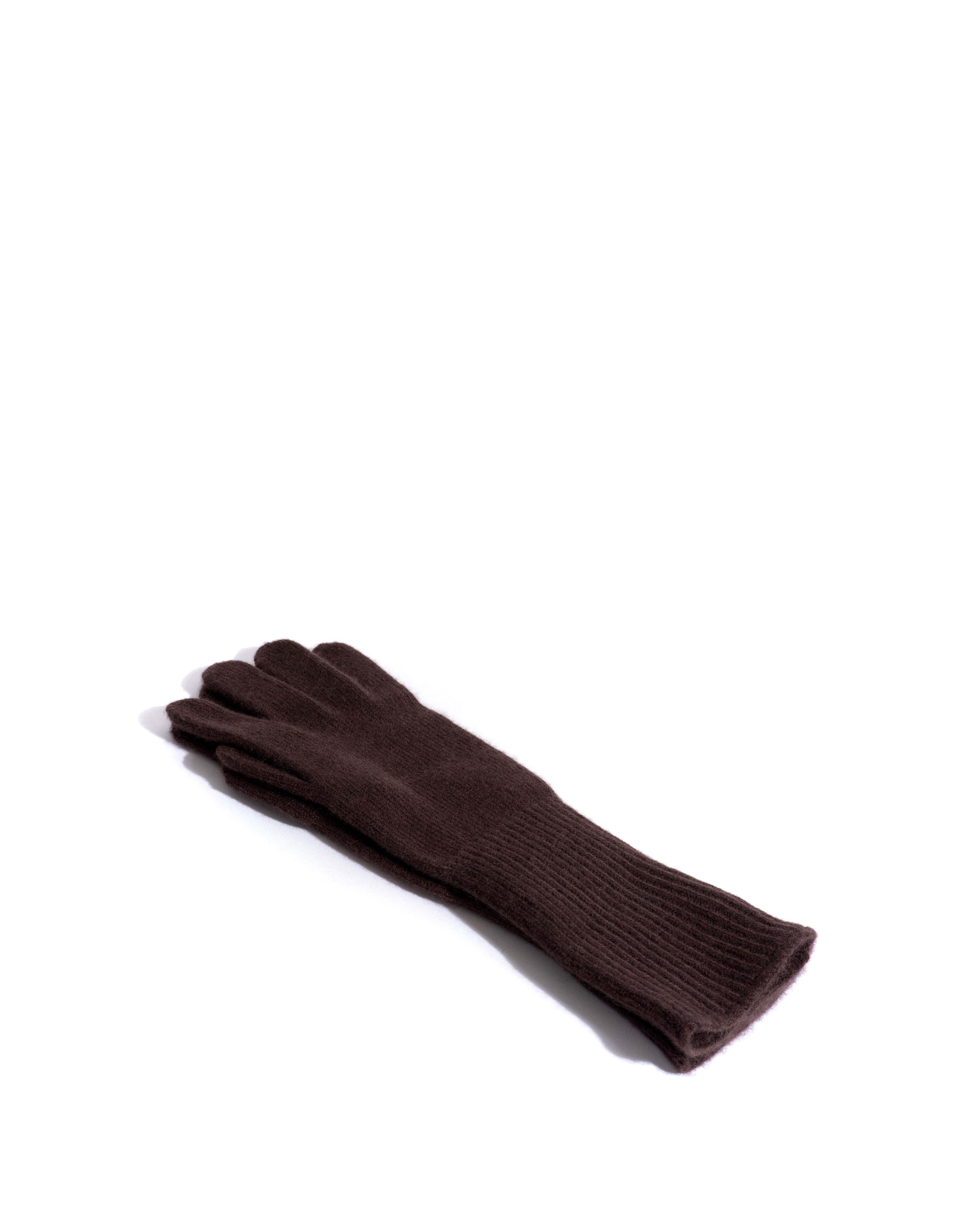 Bianca cashmere gloves 100% cashmere Coffee brown