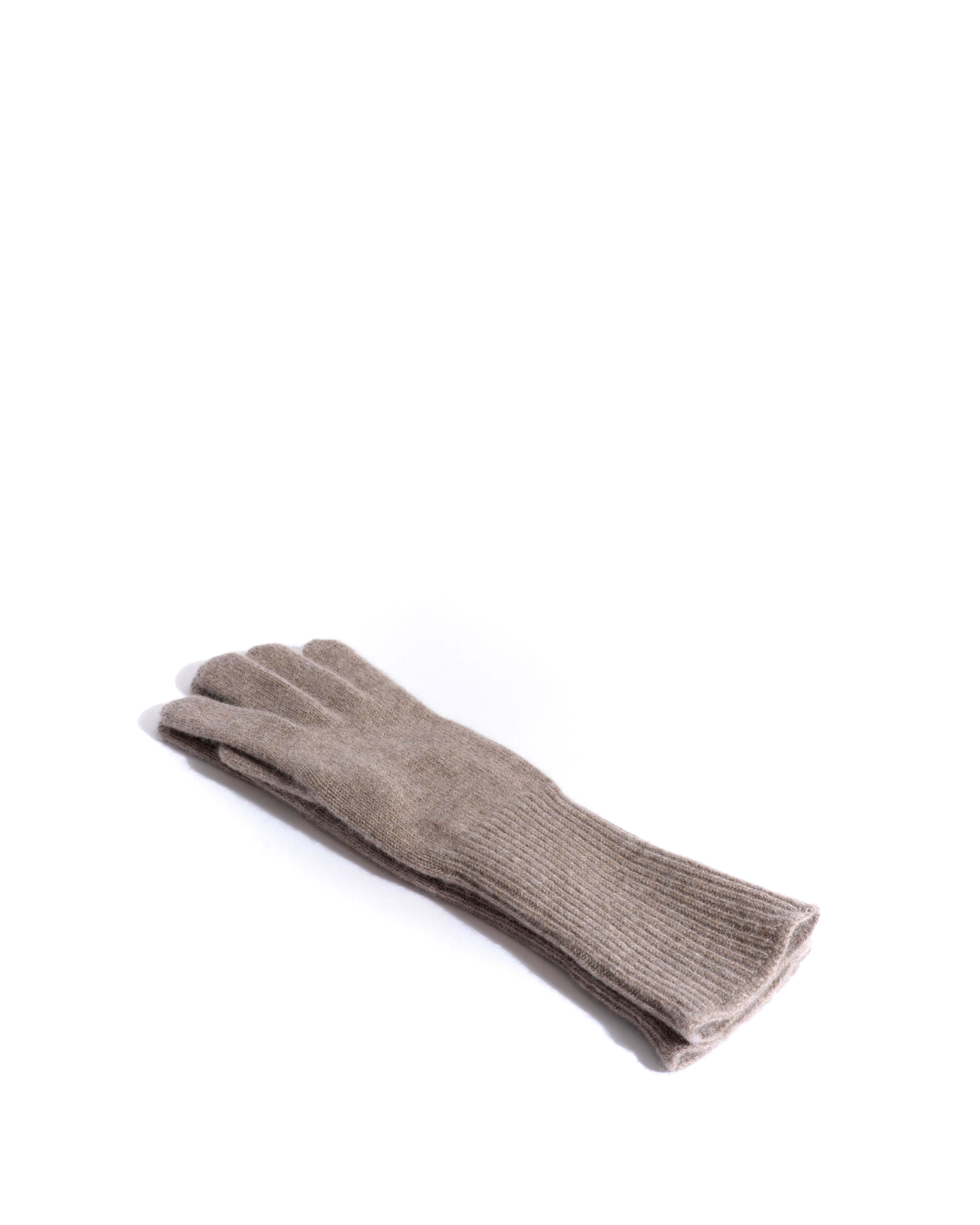 Bianca cashmere gloves 100% cashmere Dark taupe