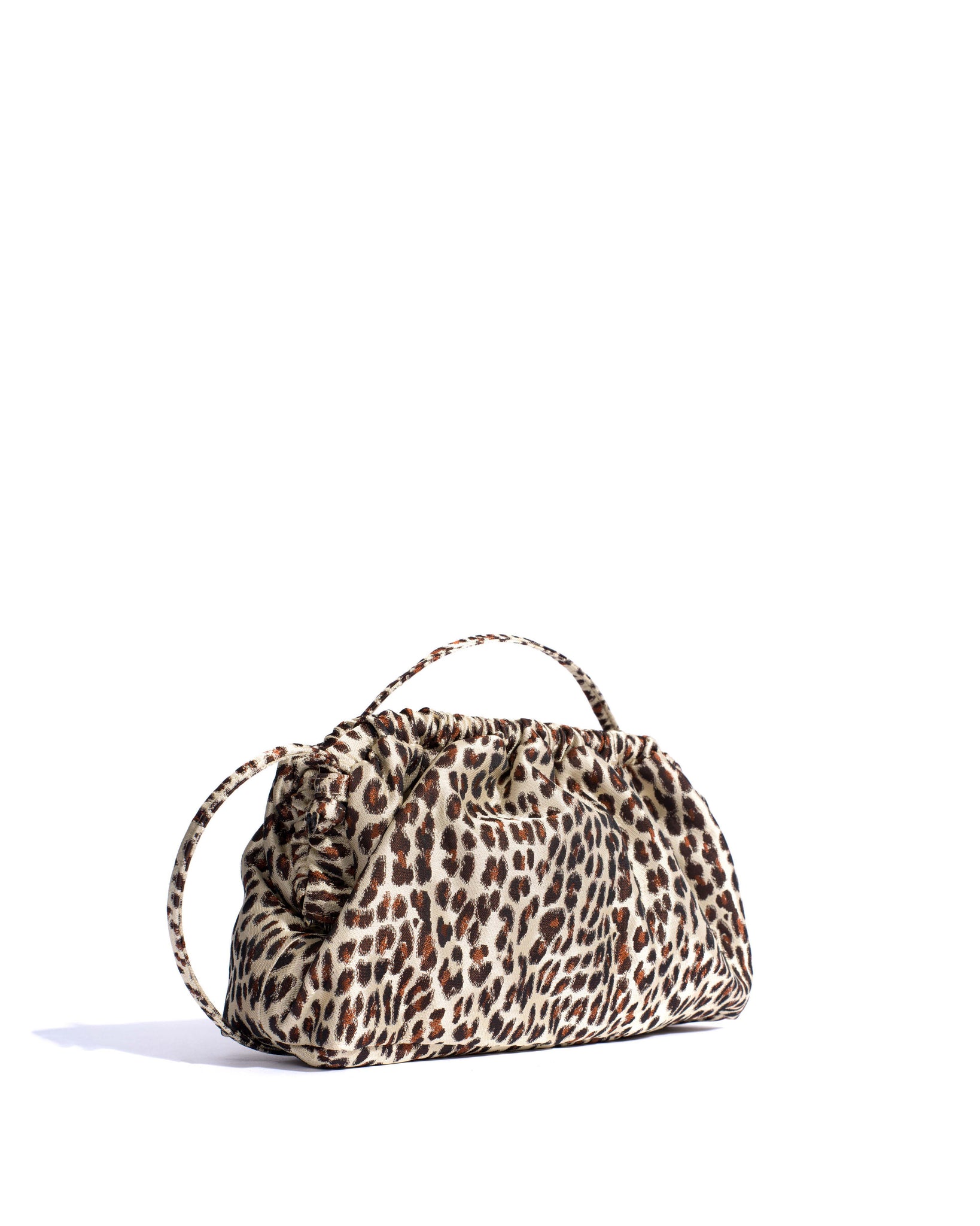 Hally grand cloud bag Vintage satin print Leopard - Anonymous Copenhagen Bags