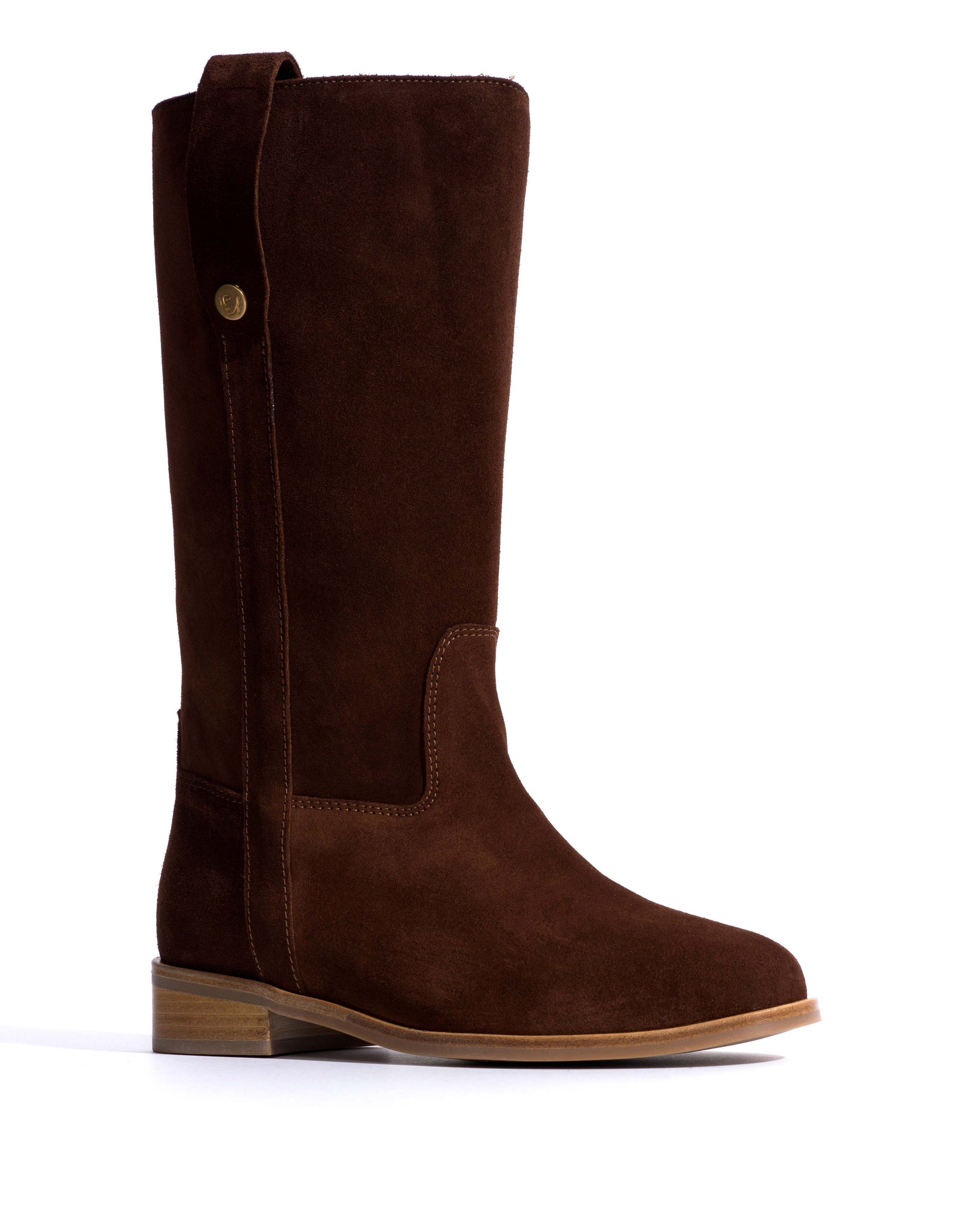 Brinesh Calf suede Chocolate - Anonymous Copenhagen High shaft boots