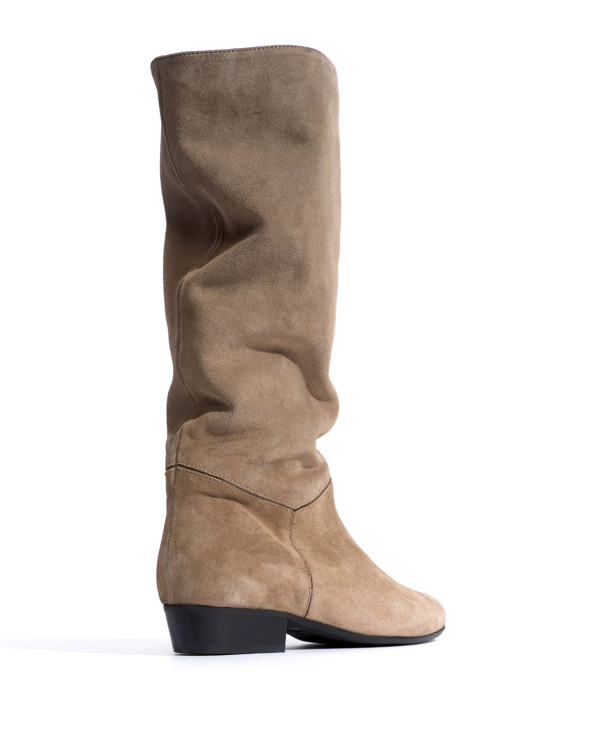 Jasmina 20 Calf suede & sleek leather Mushroom