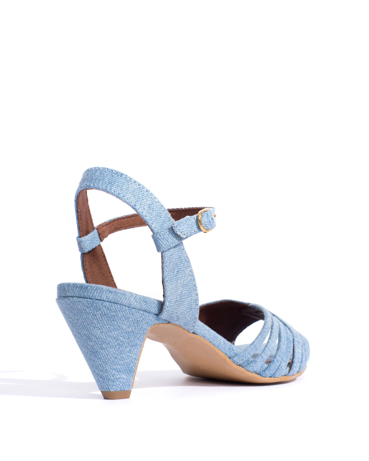 Hermine 50 stiletto Denim Washed blue