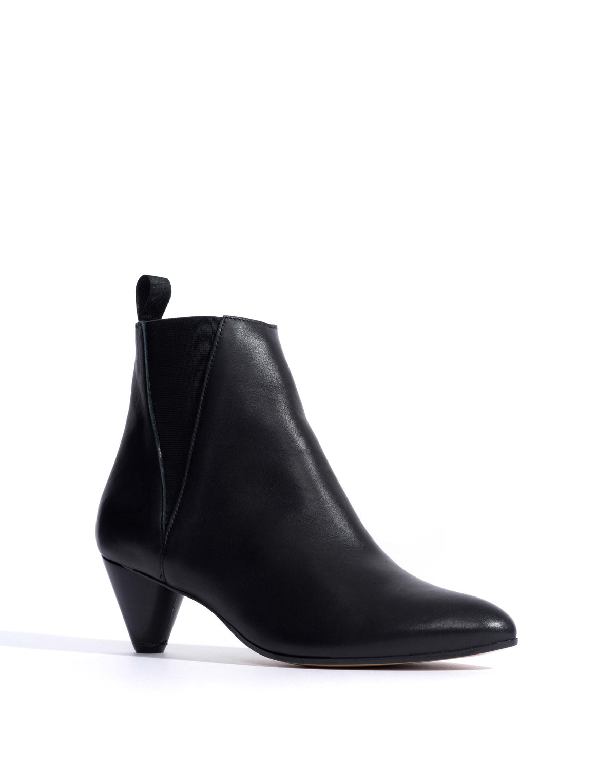 Clivia 50 cone Soft calf Black