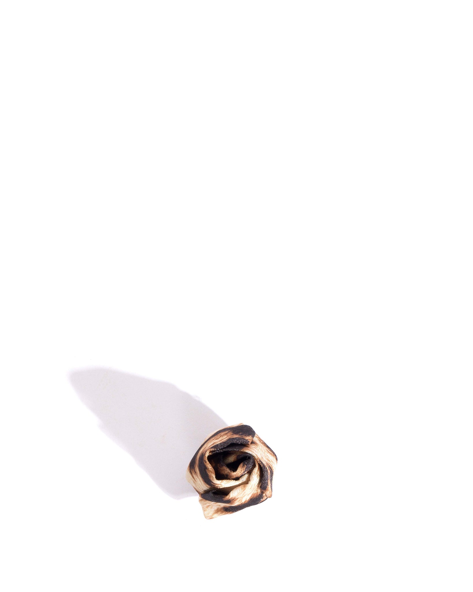 Tulip shoe clip Satin print Leopard - Anonymous Copenhagen Hair