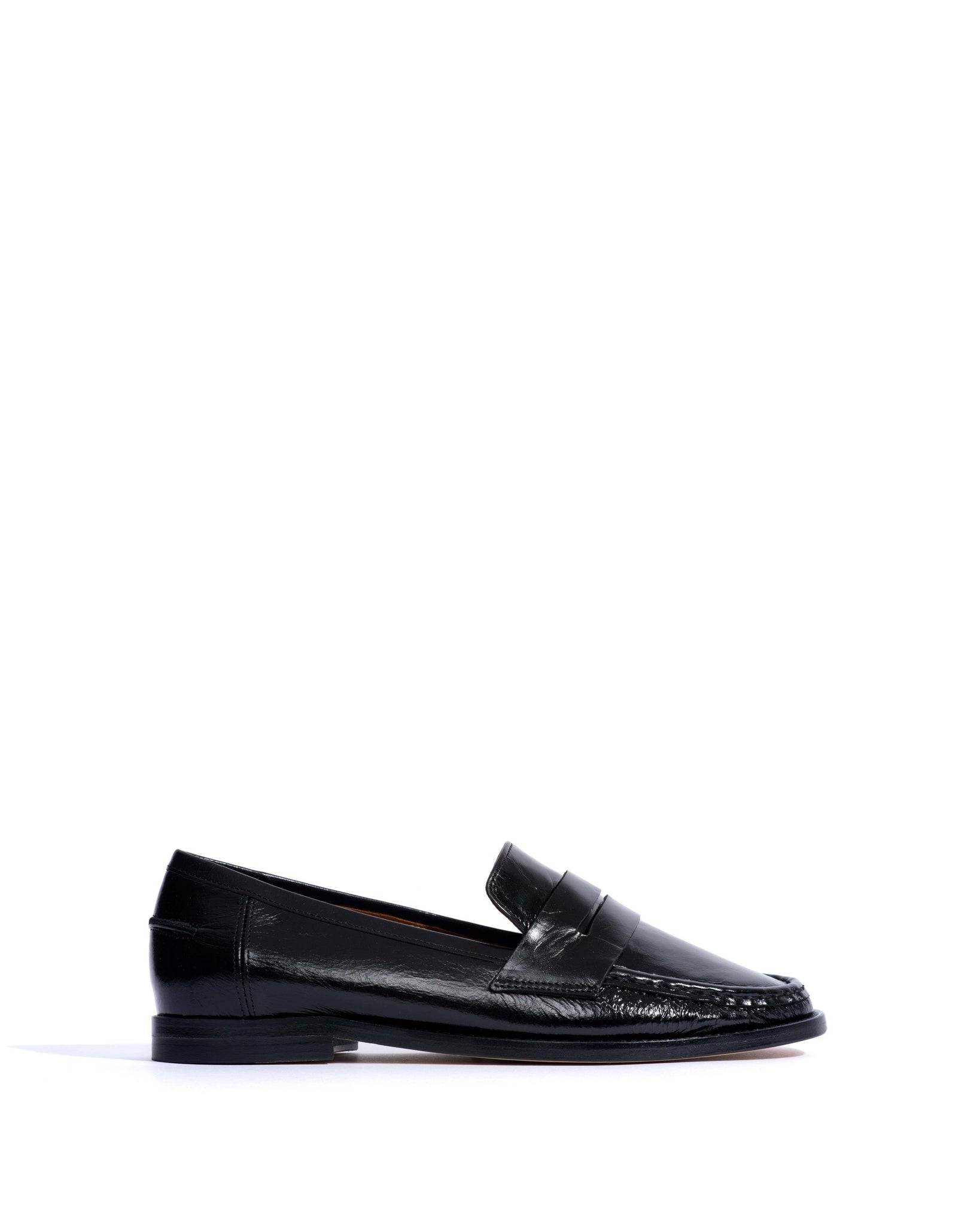 Jesha Crinkled soft calf Black