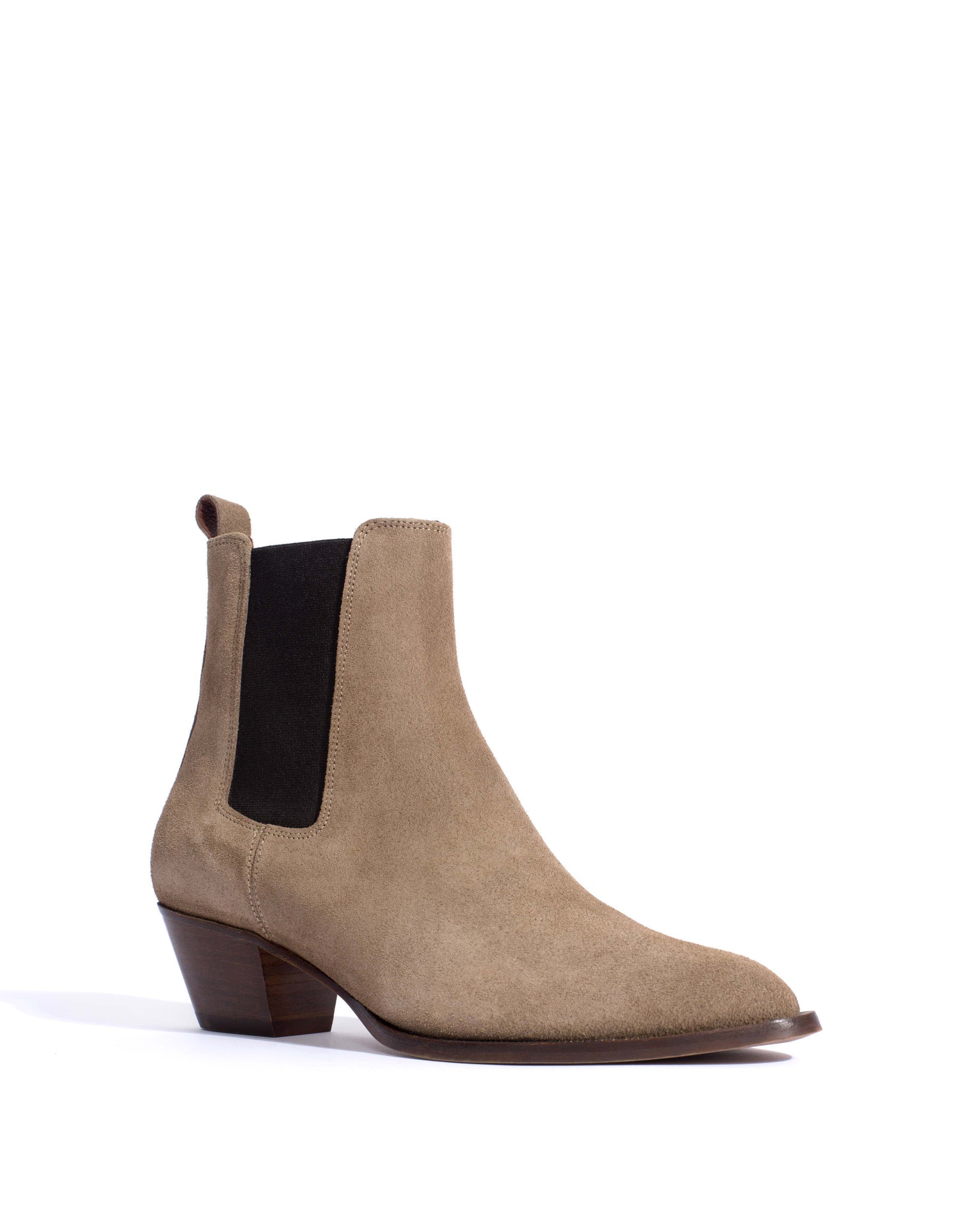 Faith Calf suede Mushroom - Anonymous Copenhagen Shoes