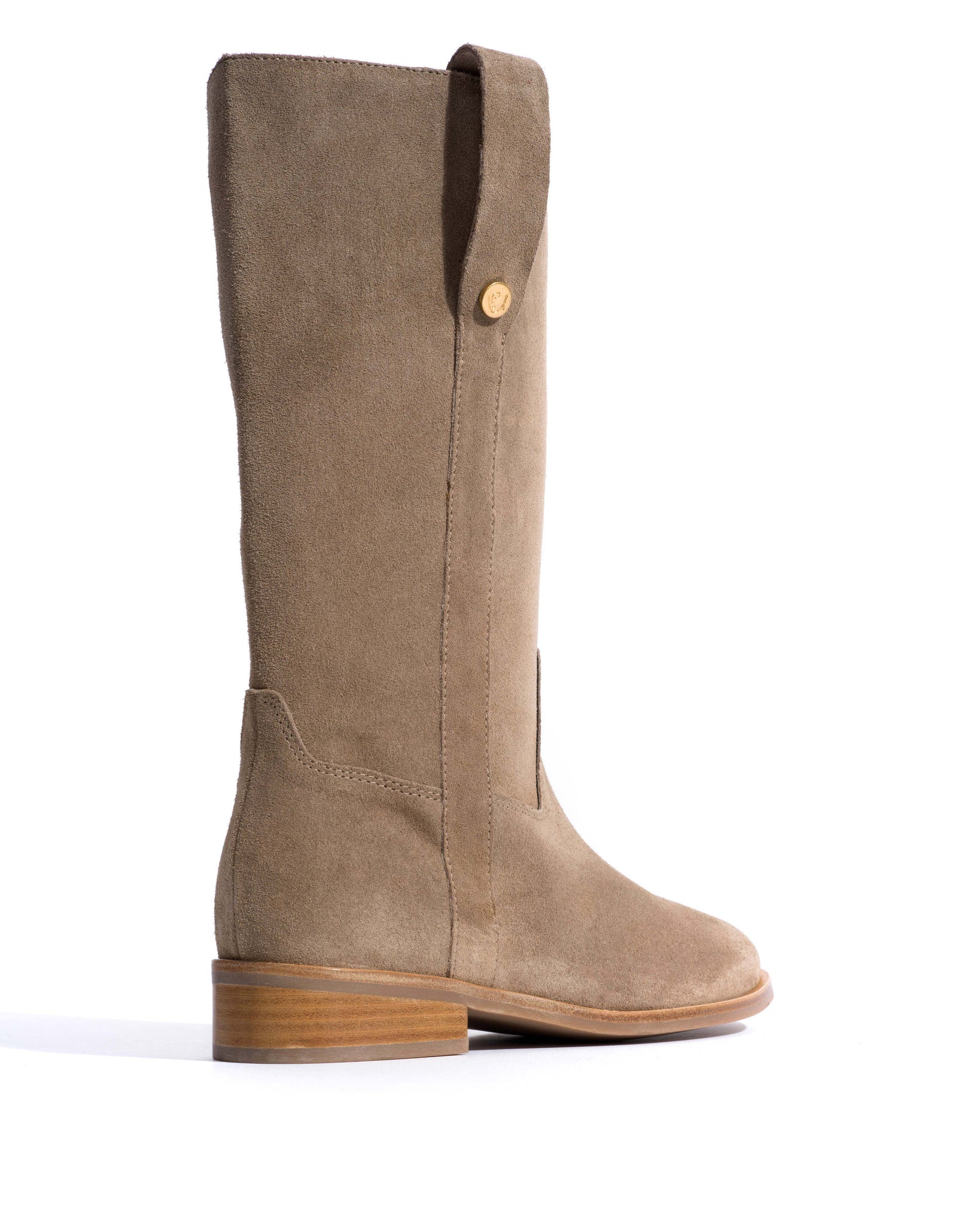 Brinesh Calf suede Mushroom - Anonymous Copenhagen High shaft boots
