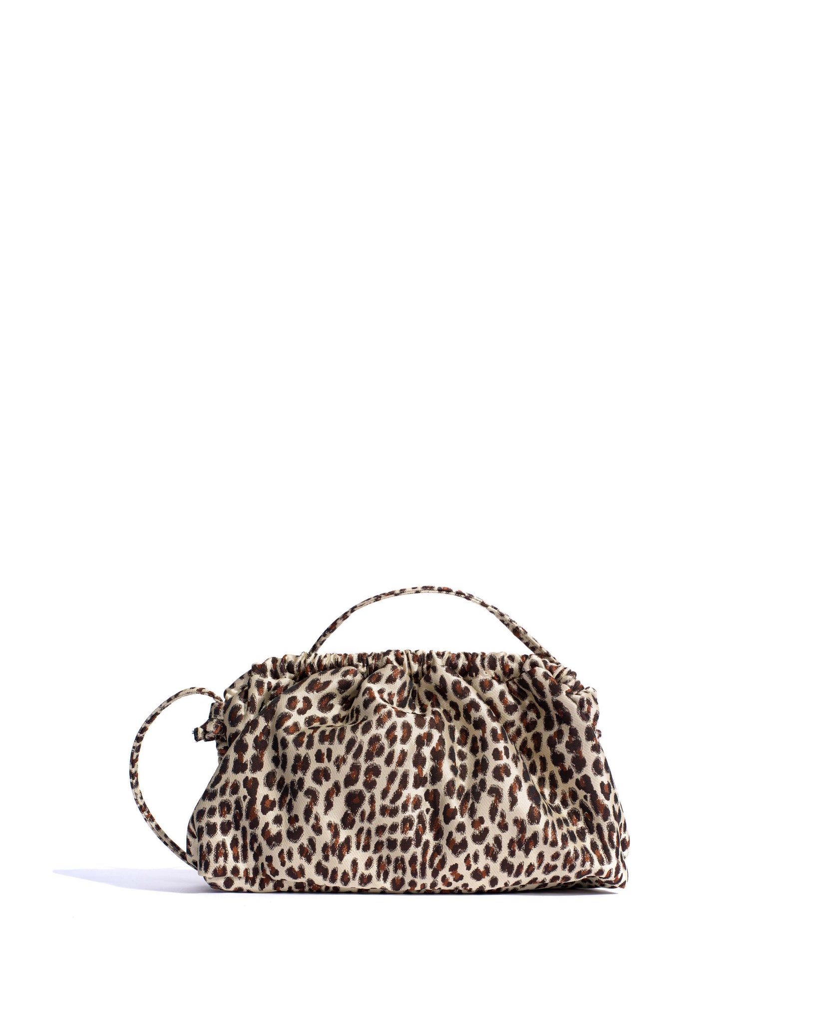 Hally grand cloud bag Vintage satin print Leopard - Anonymous Copenhagen Bags