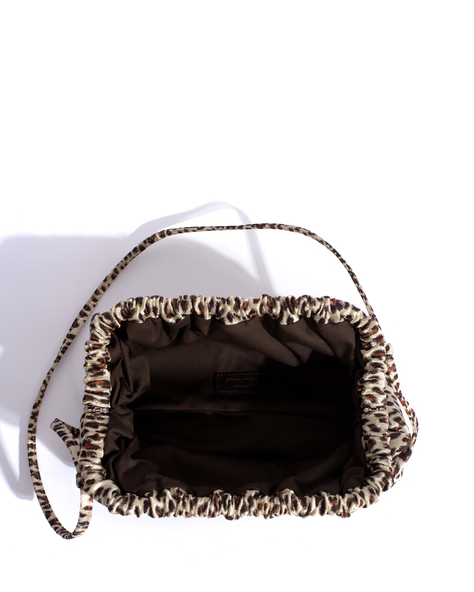 Hally grand cloud bag Vintage satin print Leopard - Anonymous Copenhagen Bags