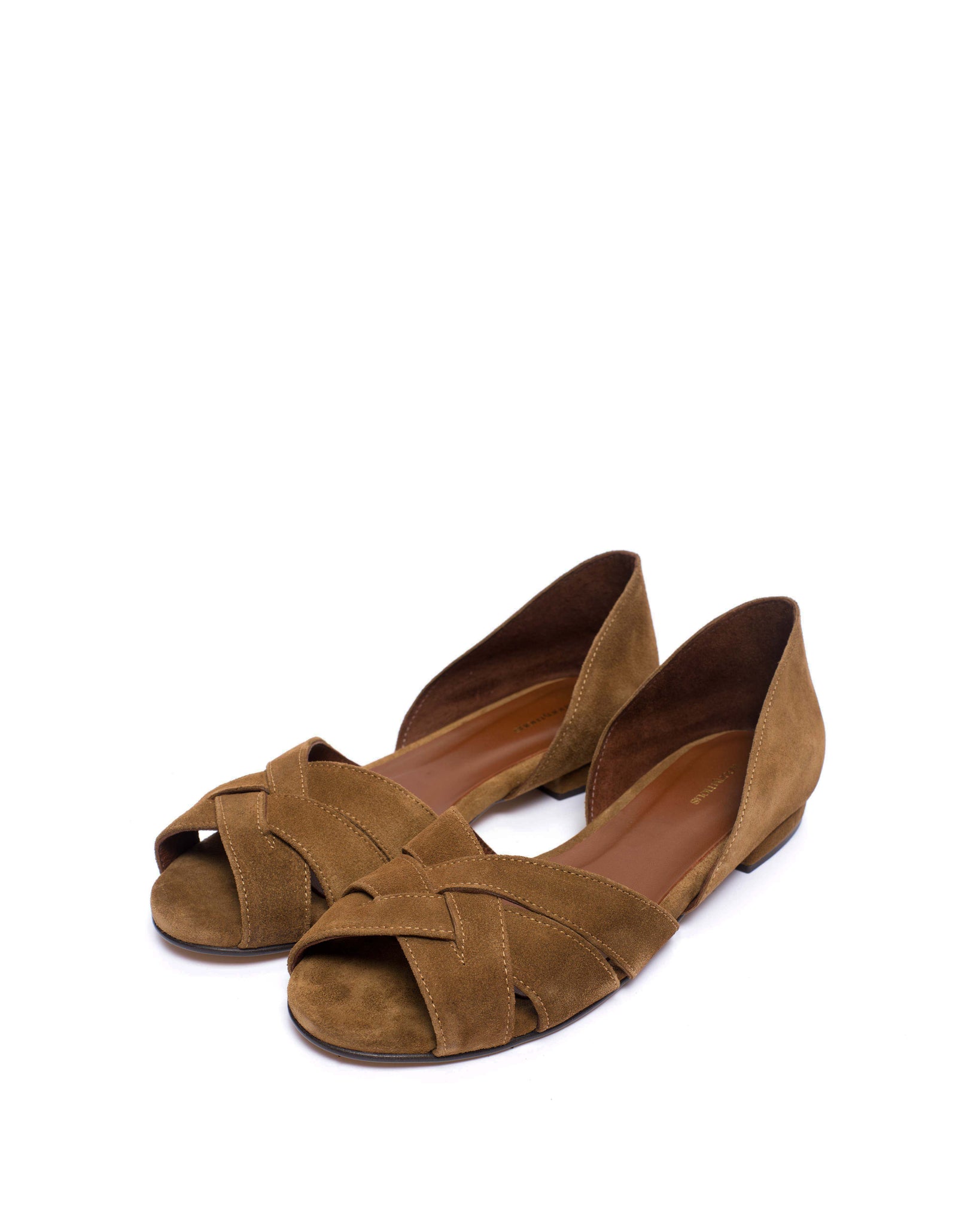 Sanni 20 Calf suede Cinnamon - Anonymous Copenhagen