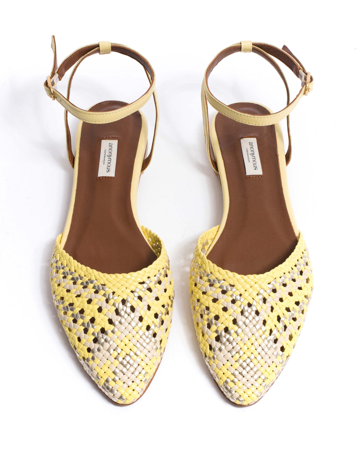 Senara 10 Hand-braided leather Pineapple ice mix