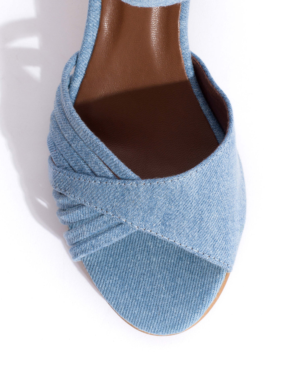 Hermine 50 stiletto Denim Washed blue