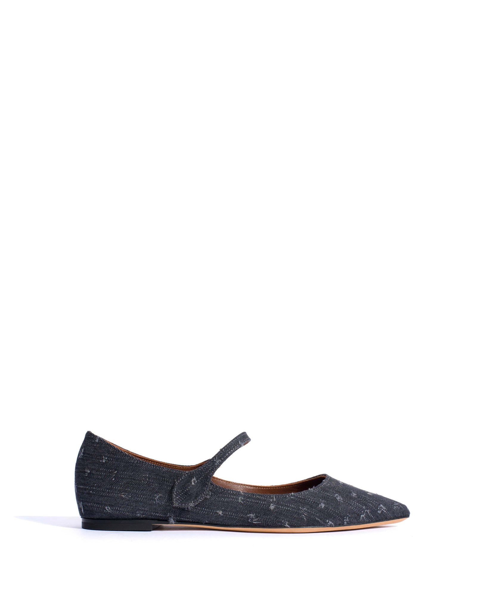 Fifi Denim Distressed washed black