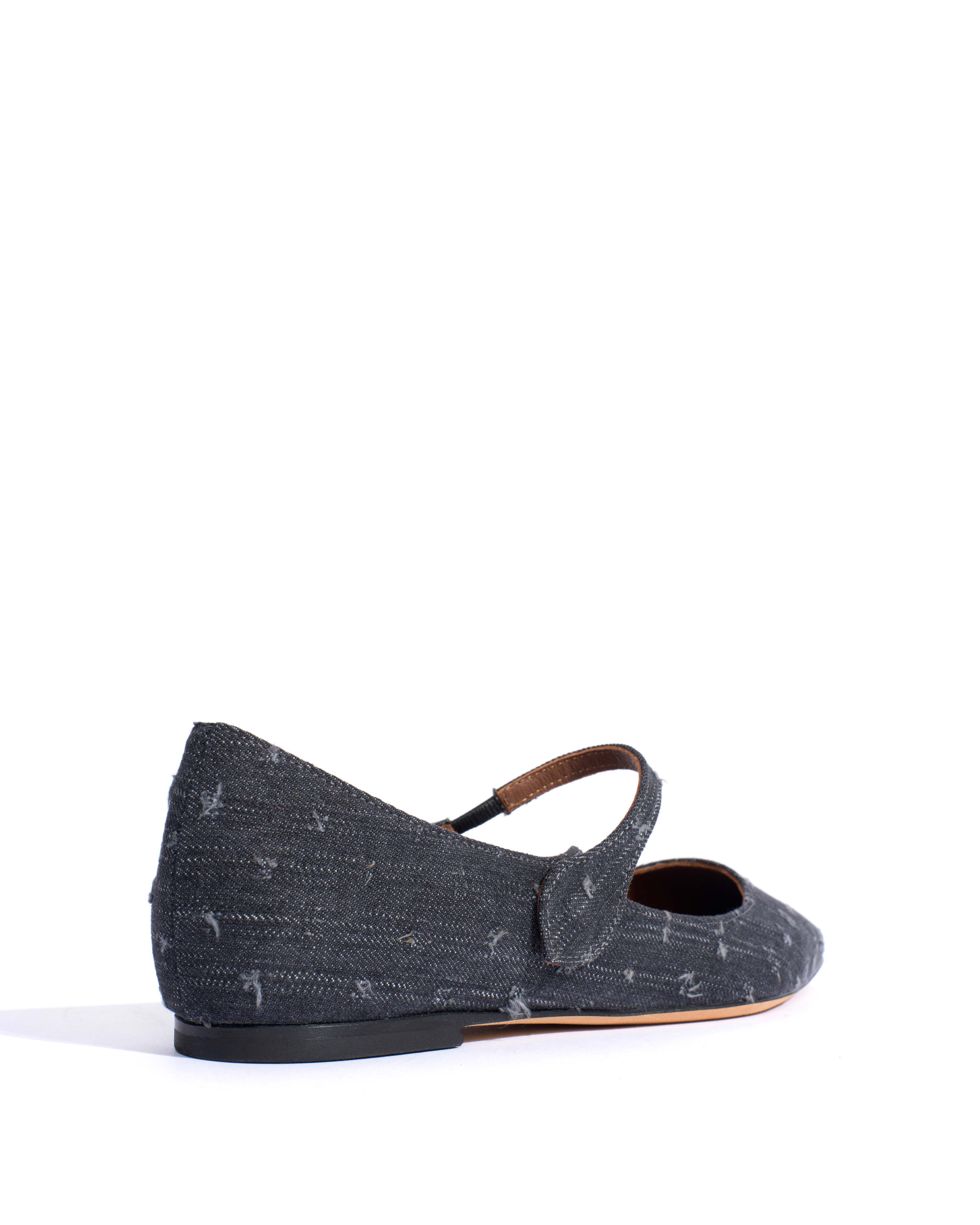 Fifi Denim Distressed washed black