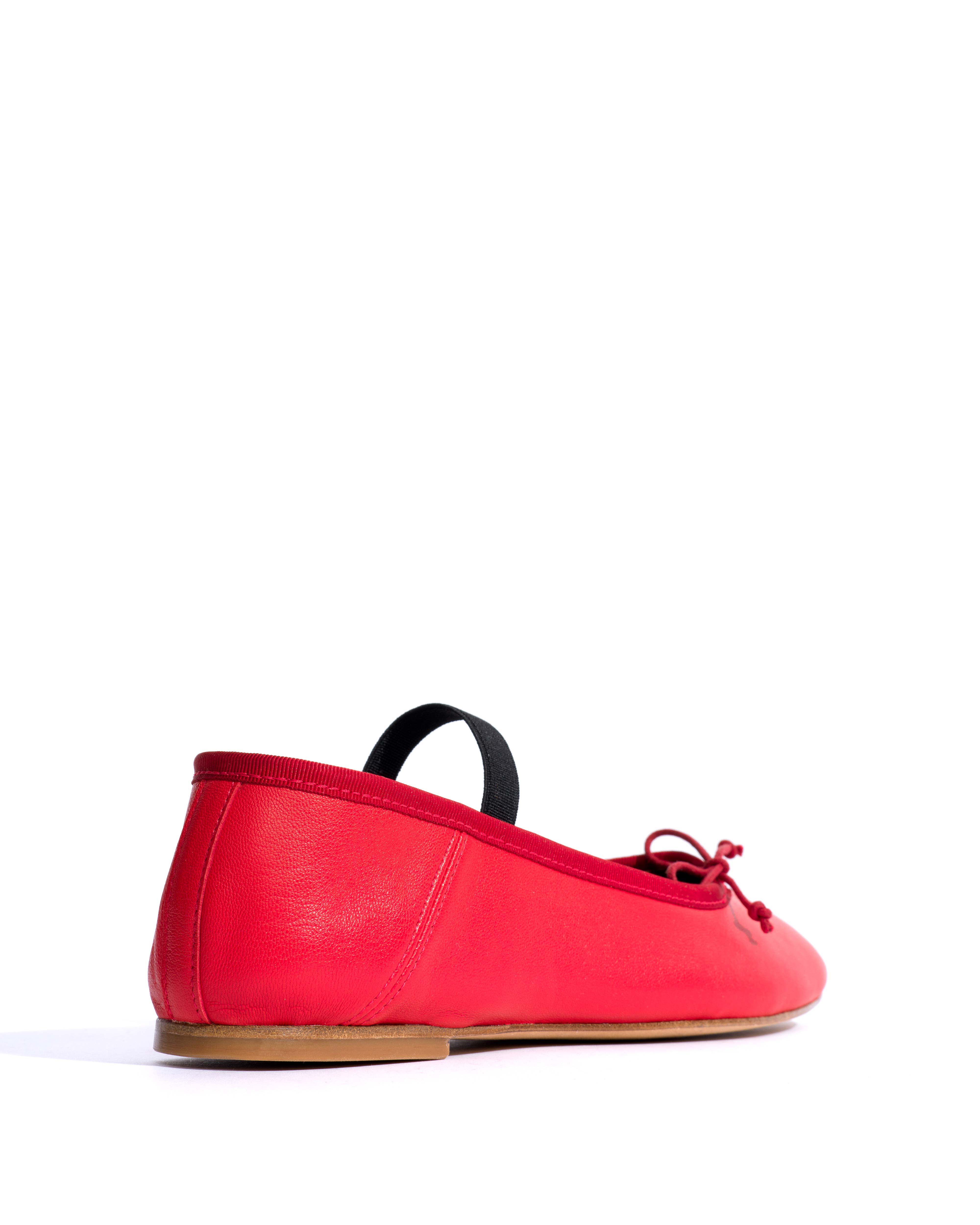 Rhina Silky lamb Ruby red