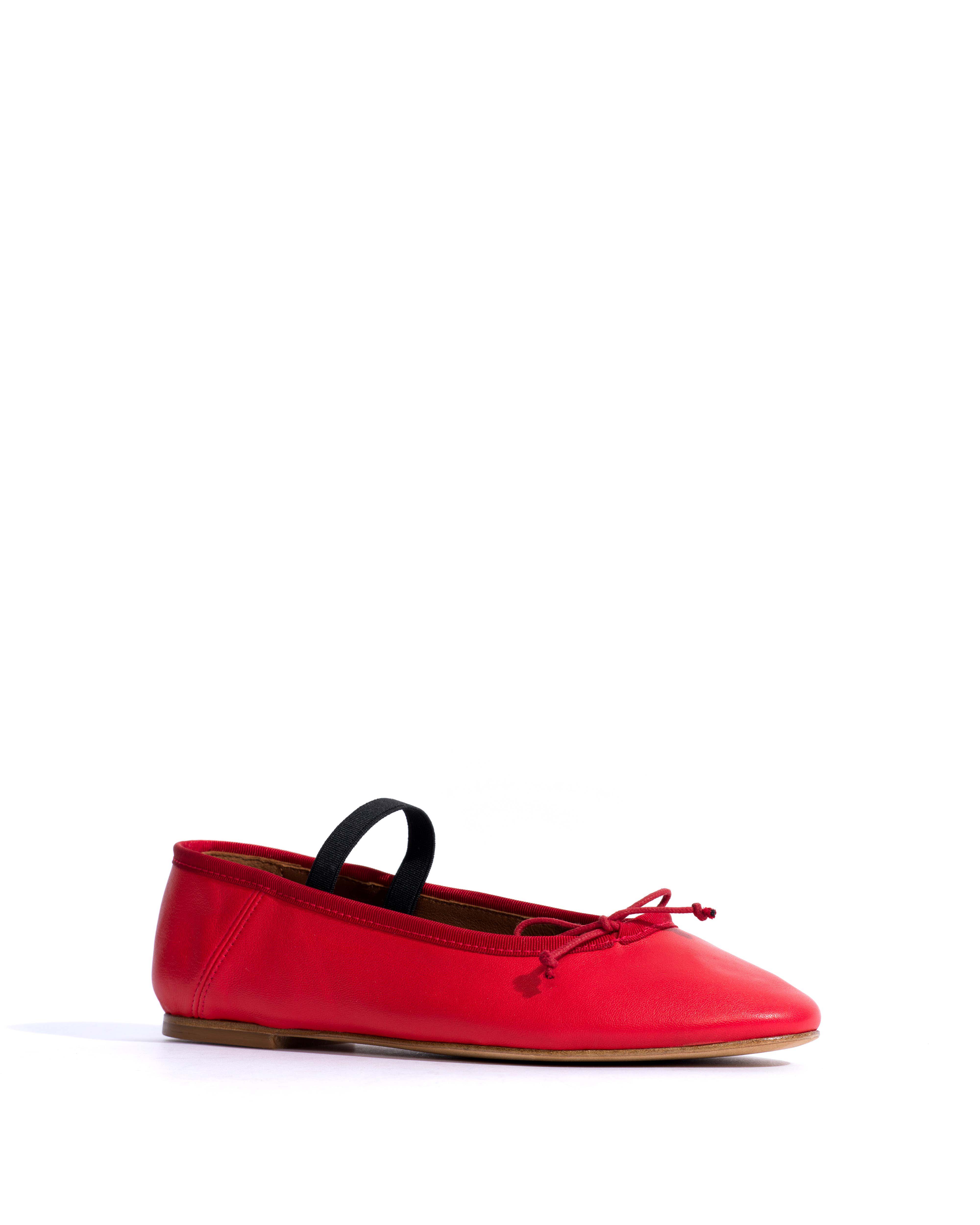 Rhina Silky lamb Ruby red