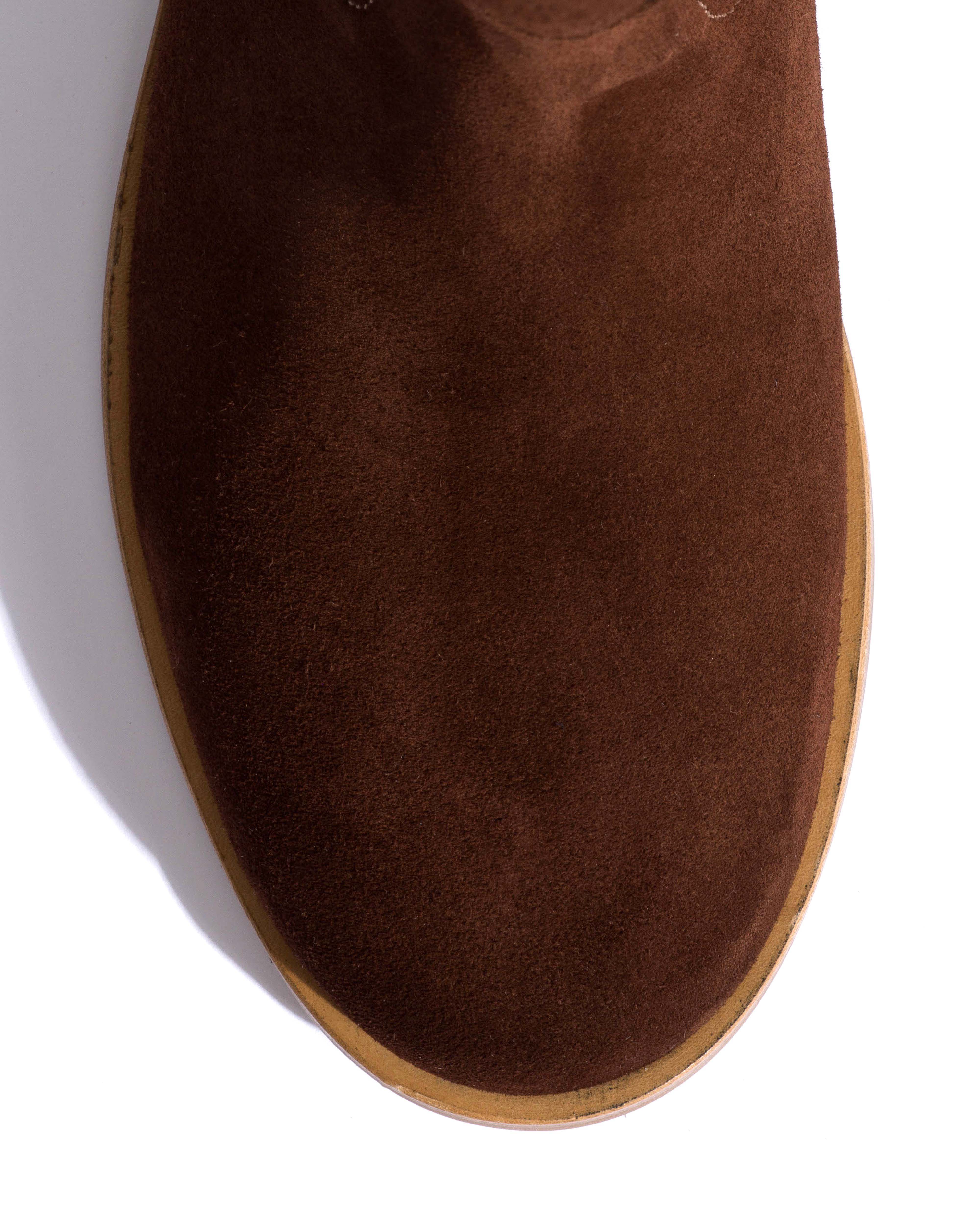 Brinesh Calf suede Chocolate