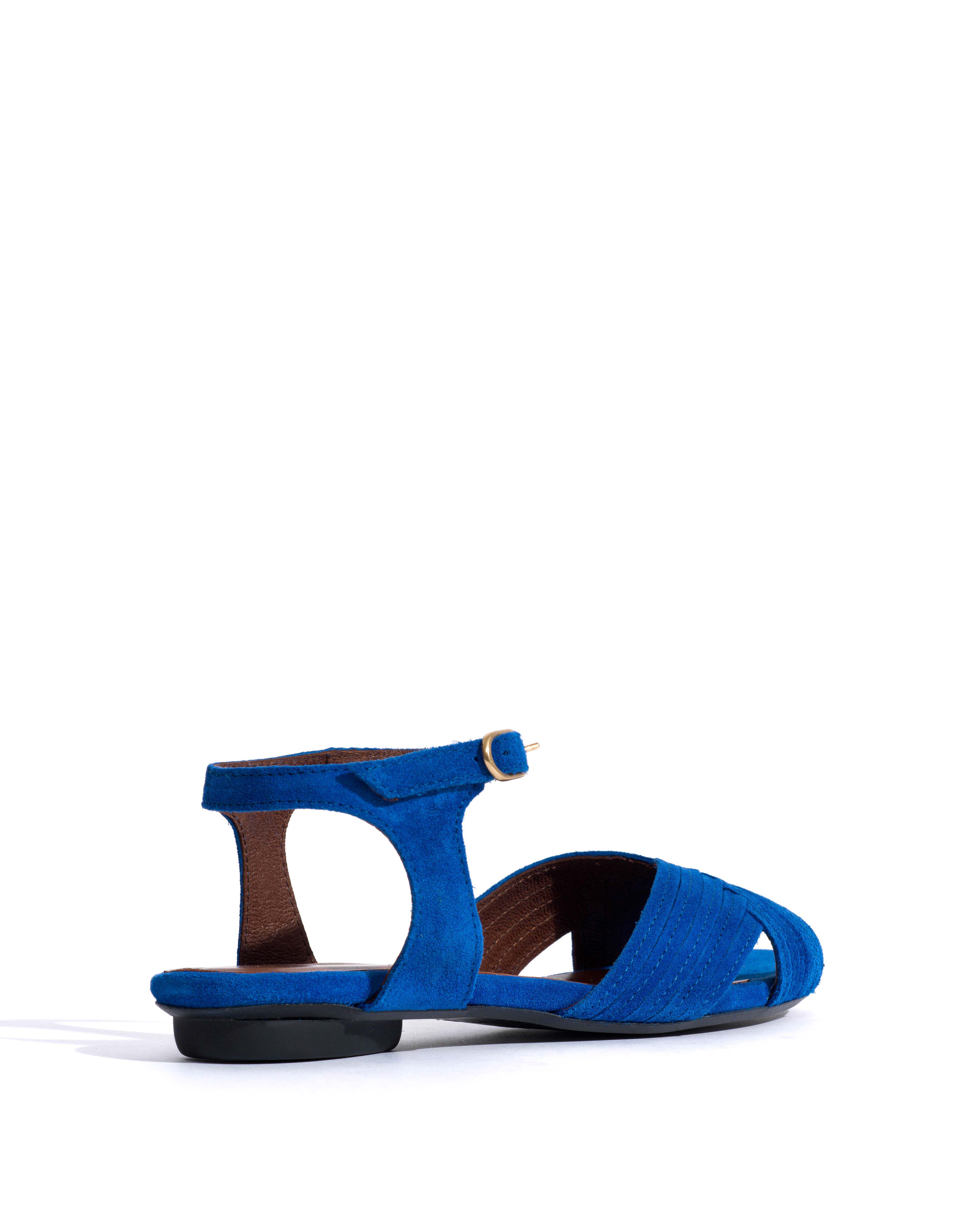 Niabi 10 Calf suede Electric blue