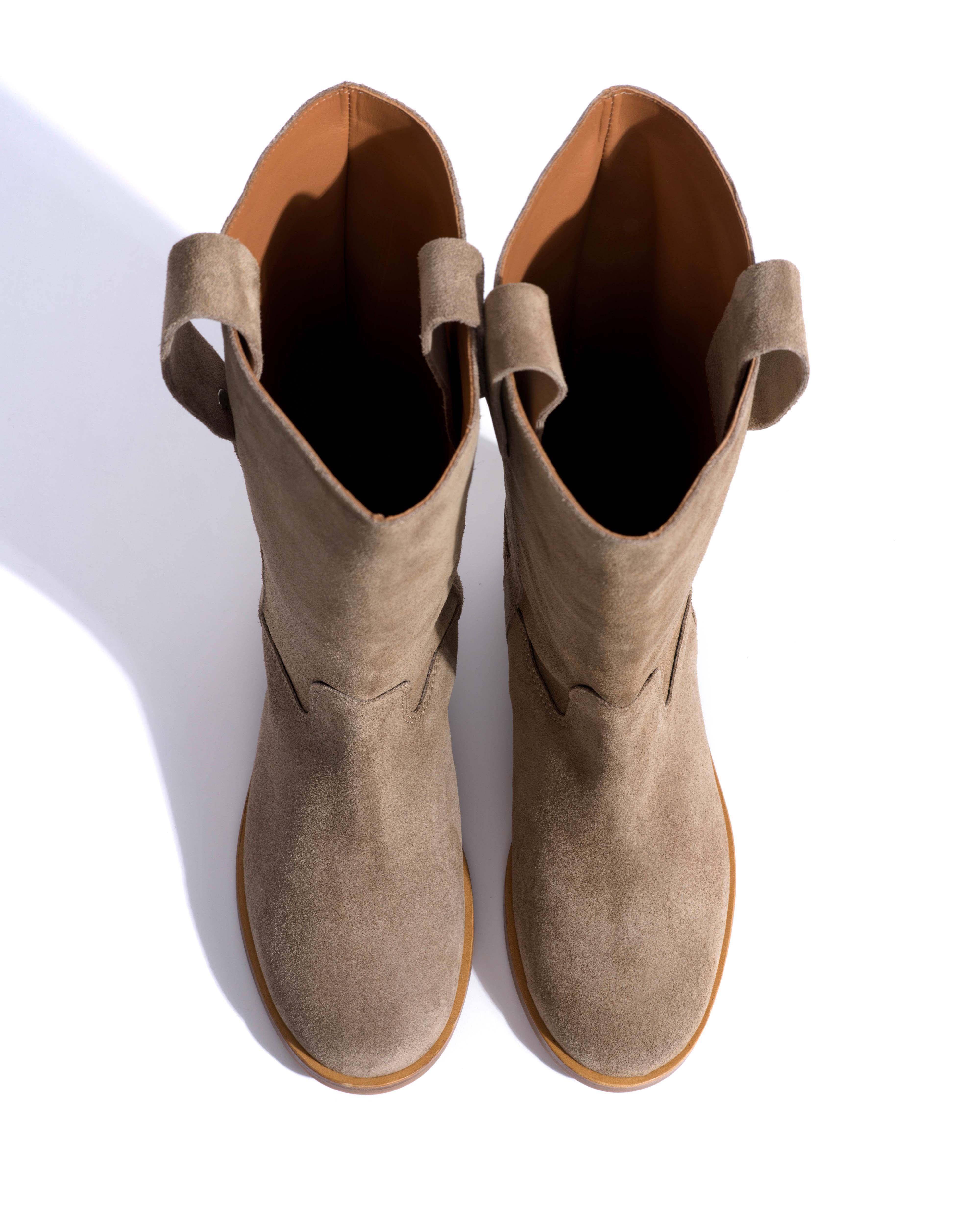 Brinesh Calf suede Mushroom