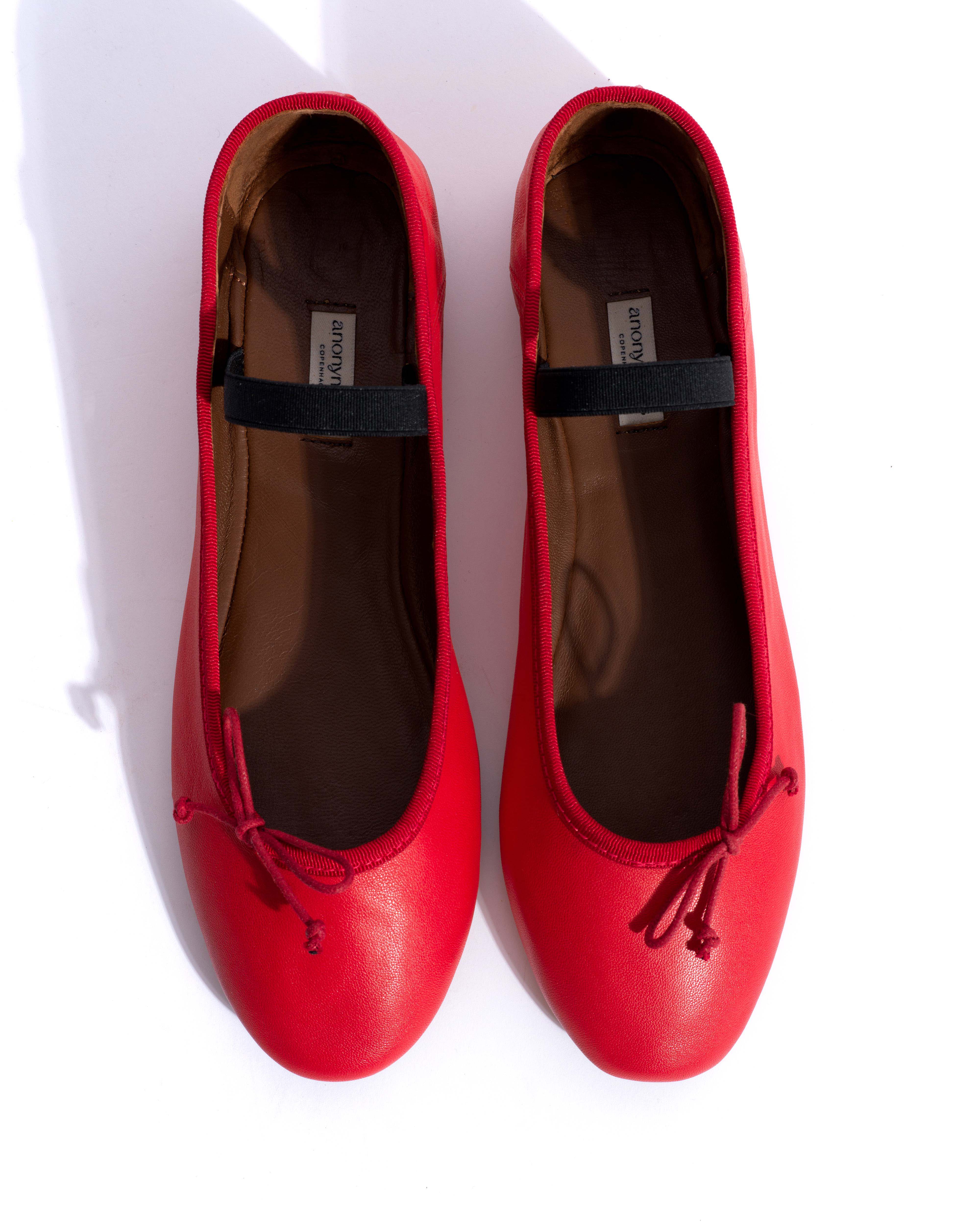 Rhina Silky lamb Ruby red