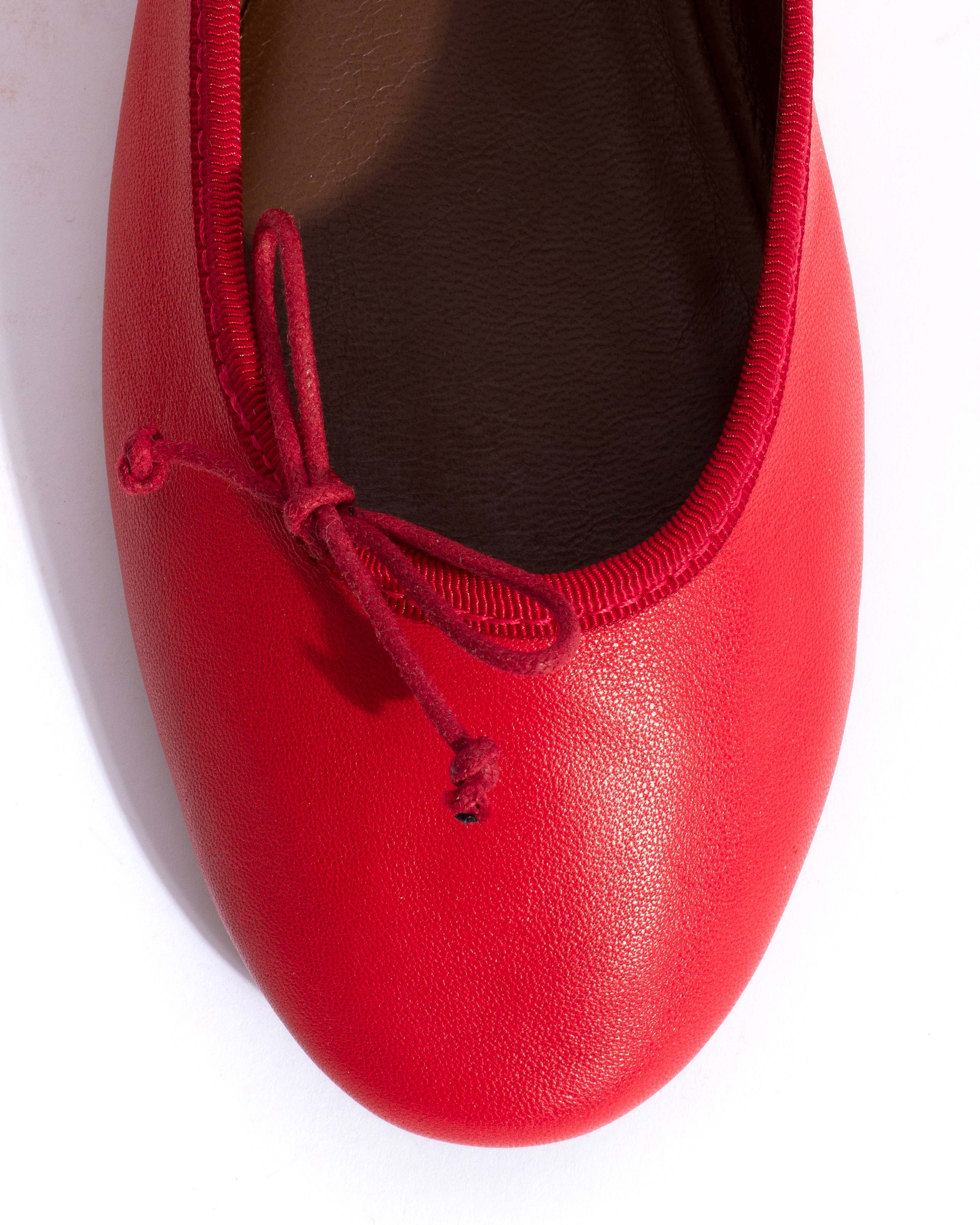 Rhina Silky lamb Ruby red