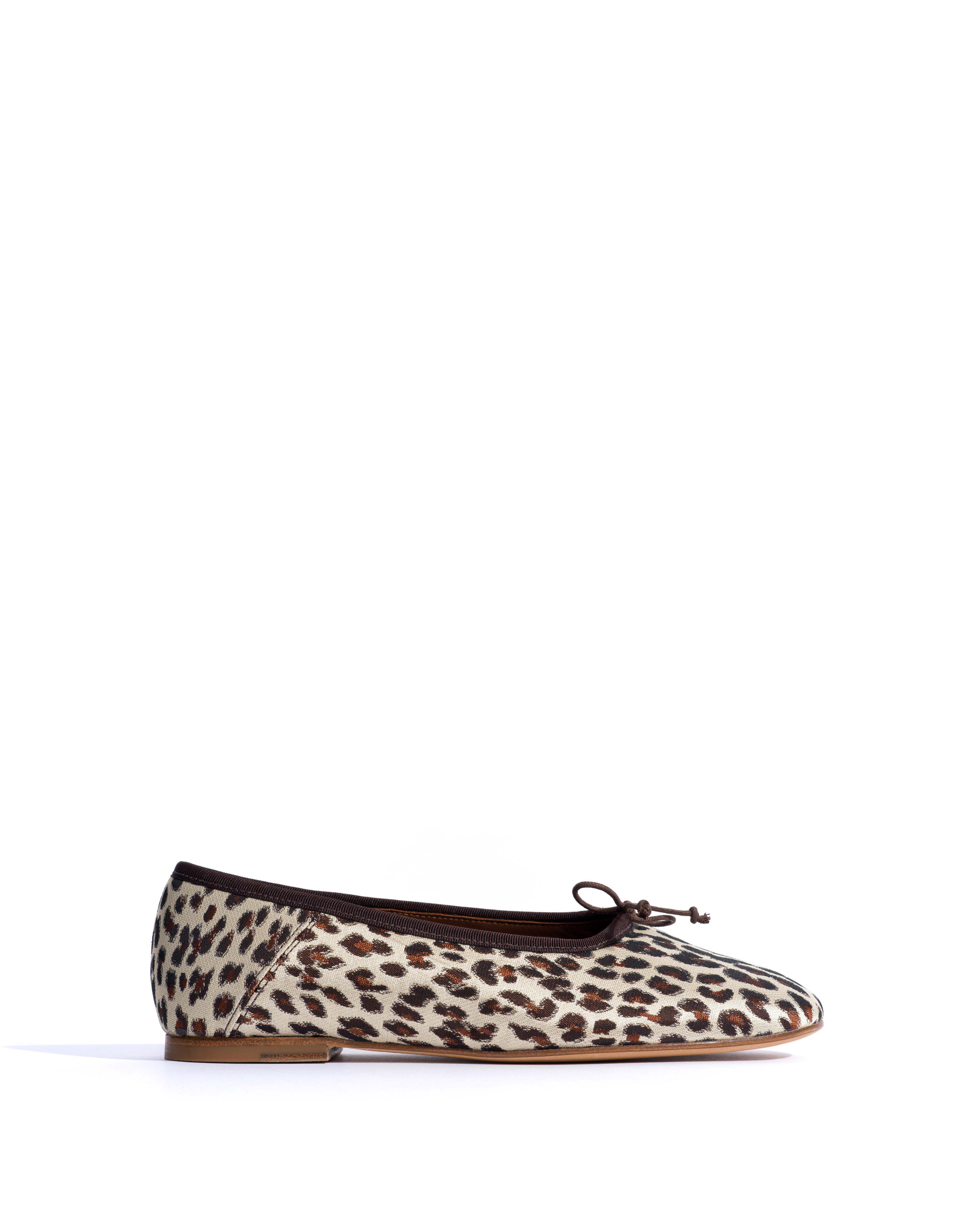 Sacha Vintage satin print Leopard