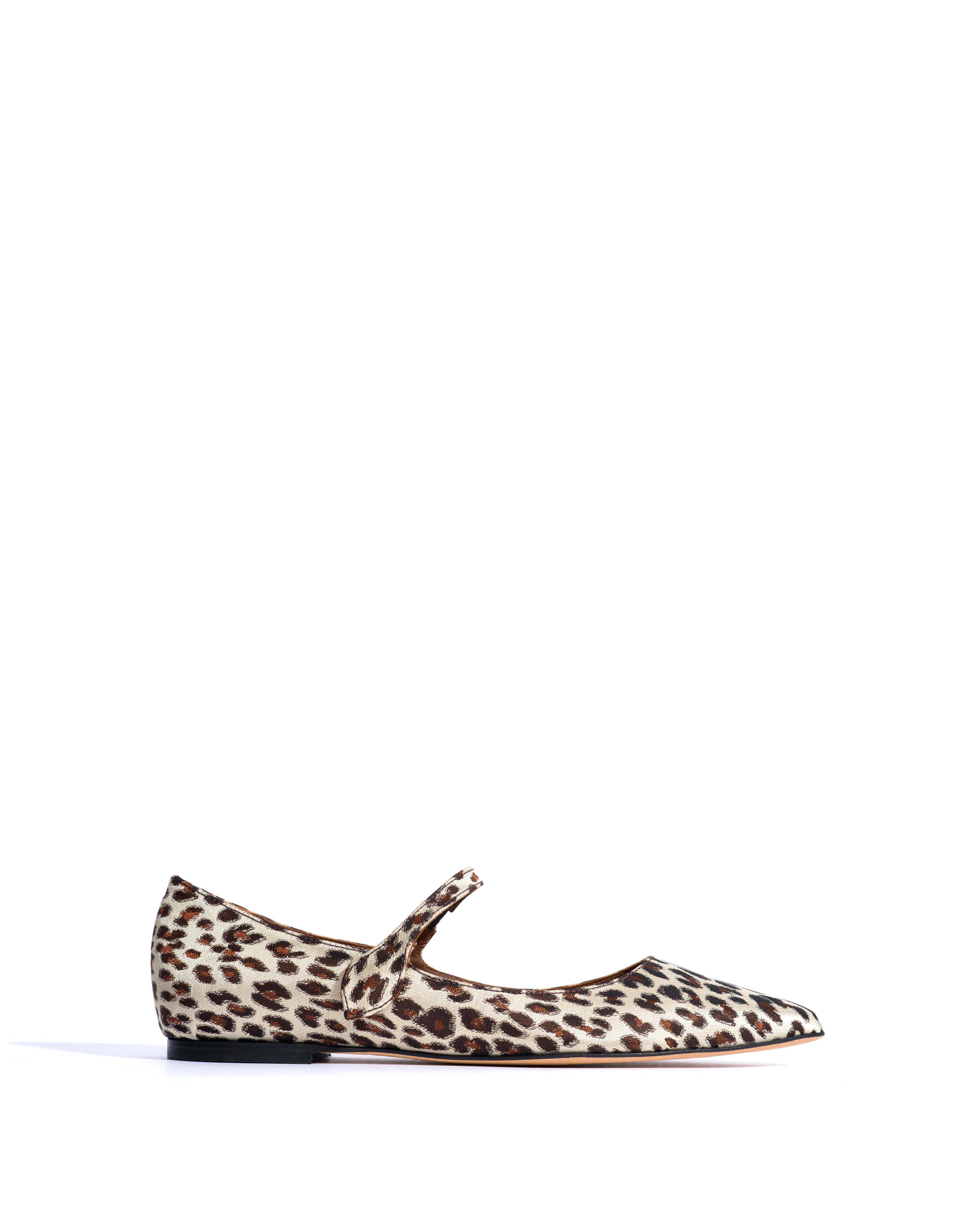 Fifi Vintage satin print Leopard