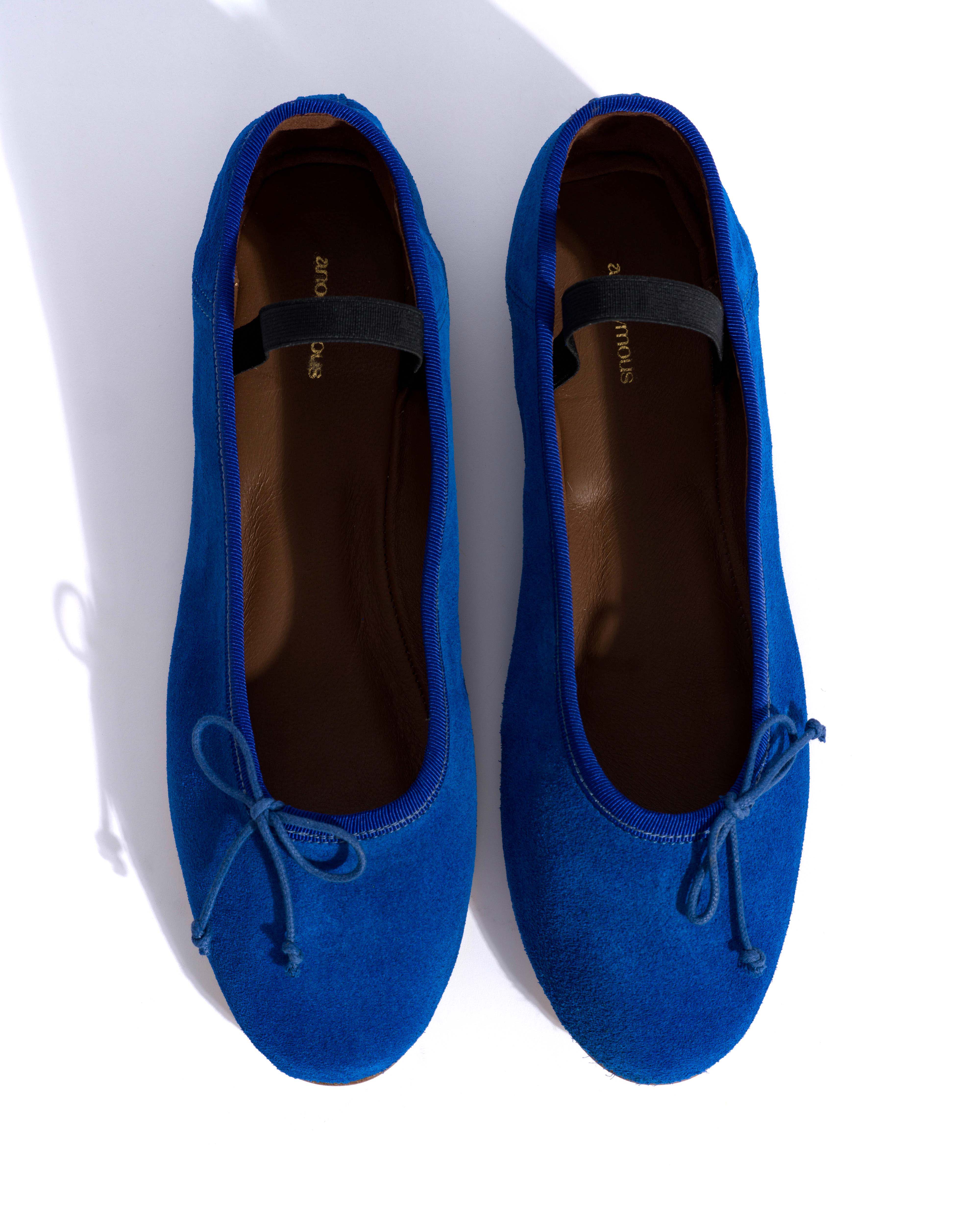 Rhina Calf suede Electric blue