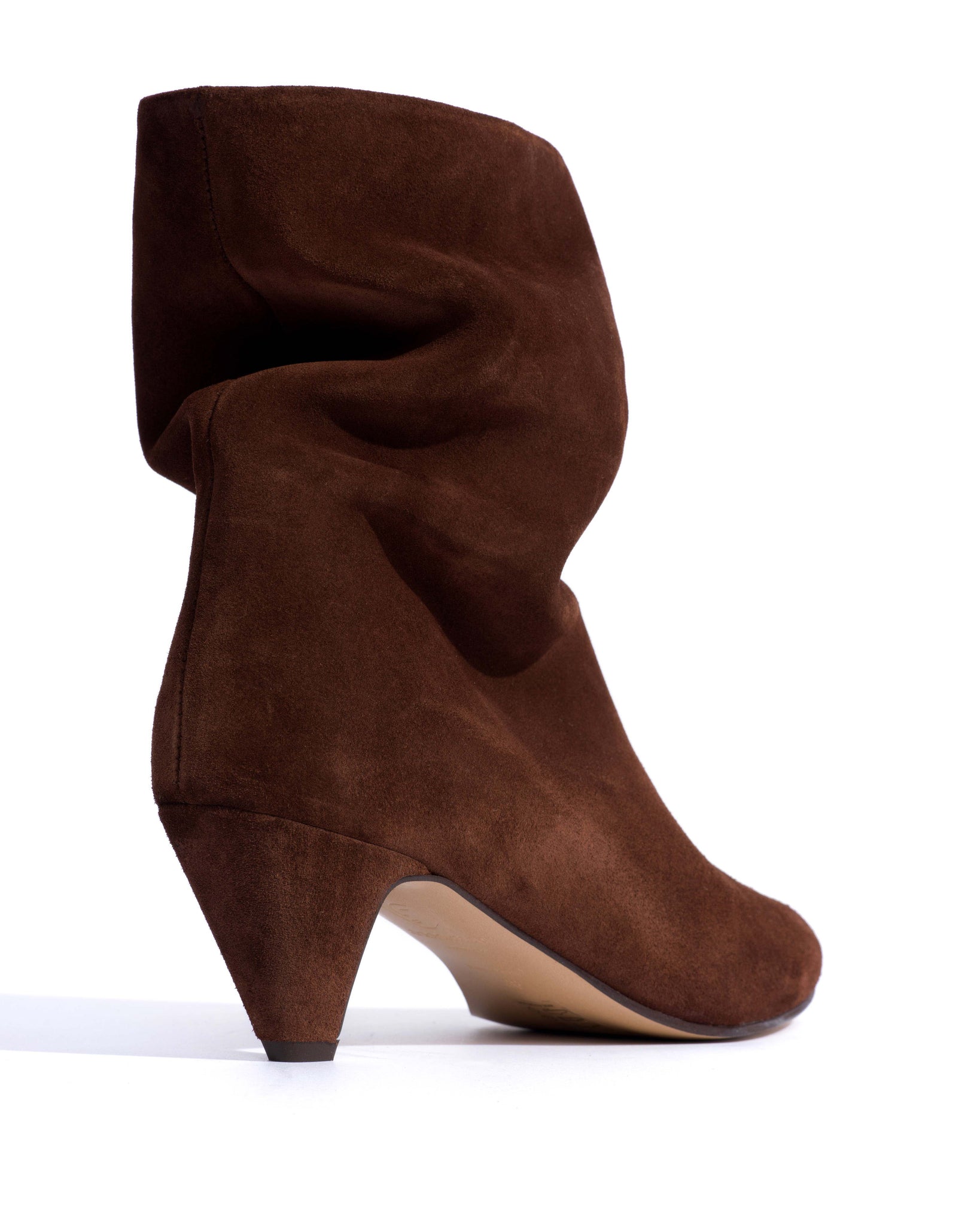 Vully 50 stiletto Calf suede Chocolate - Anonymous Copenhagen Ankle boots
