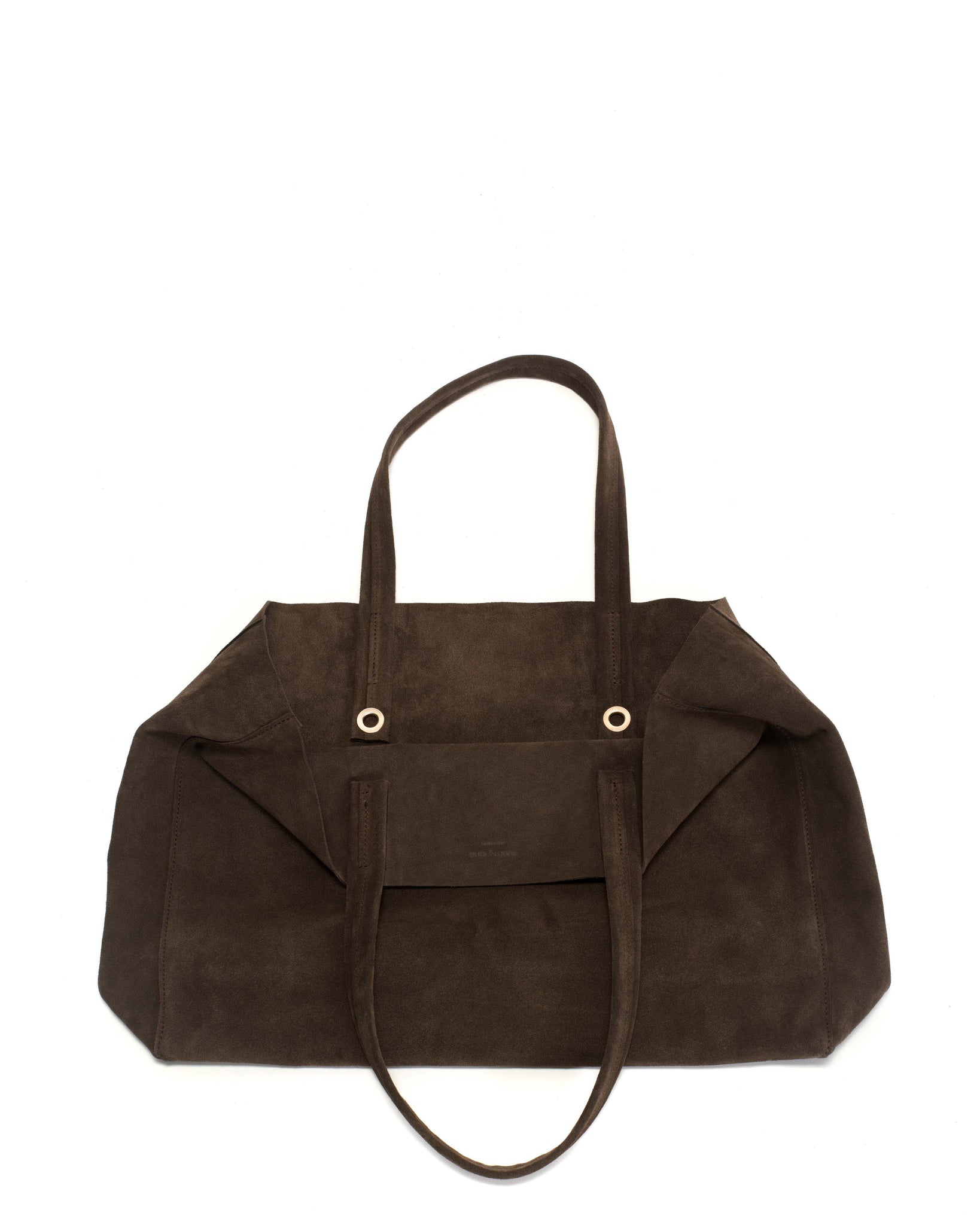 Ruba shopper Calf suede Coffee brown - Anonymous Copenhagen