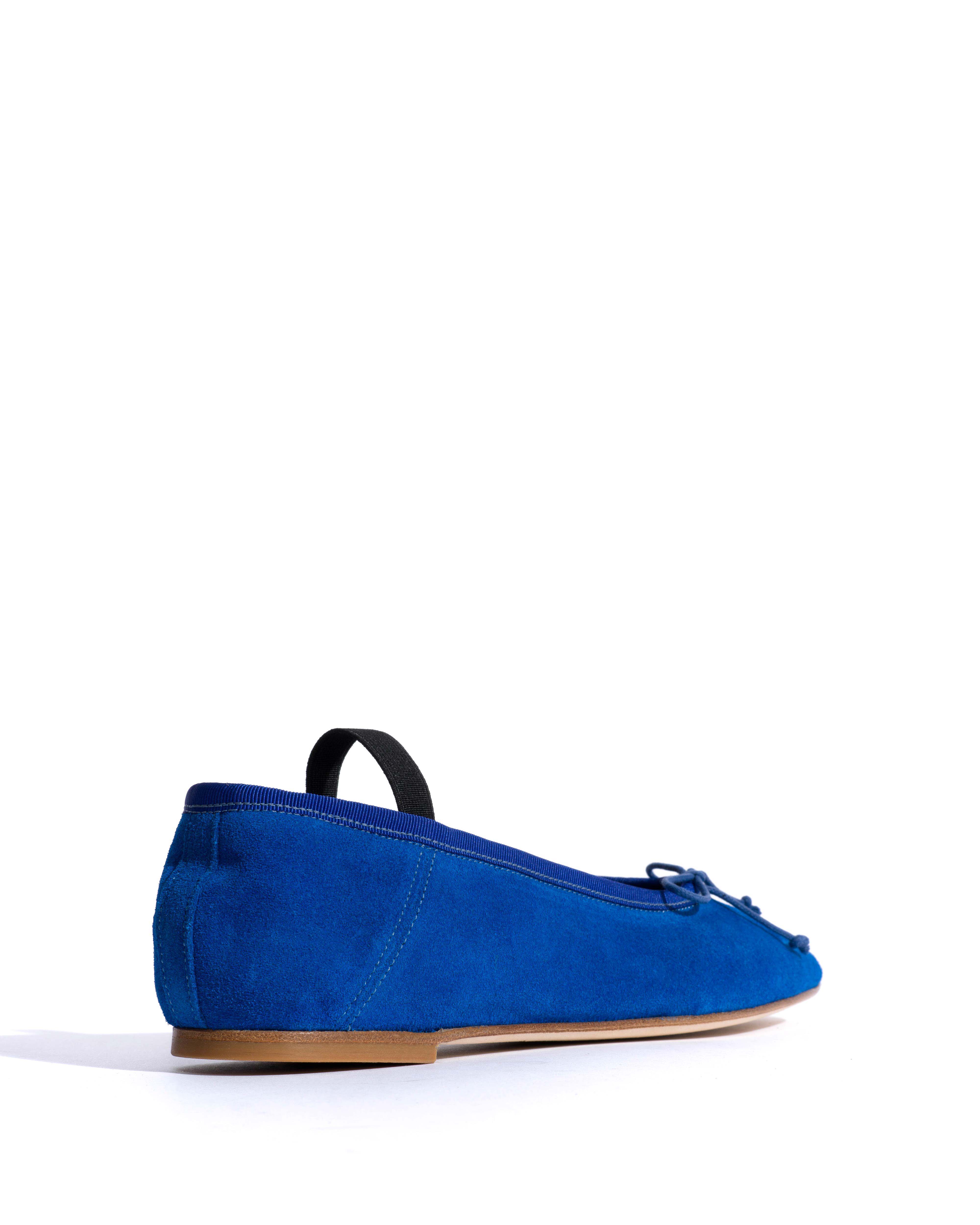 Rhina Calf suede Electric blue