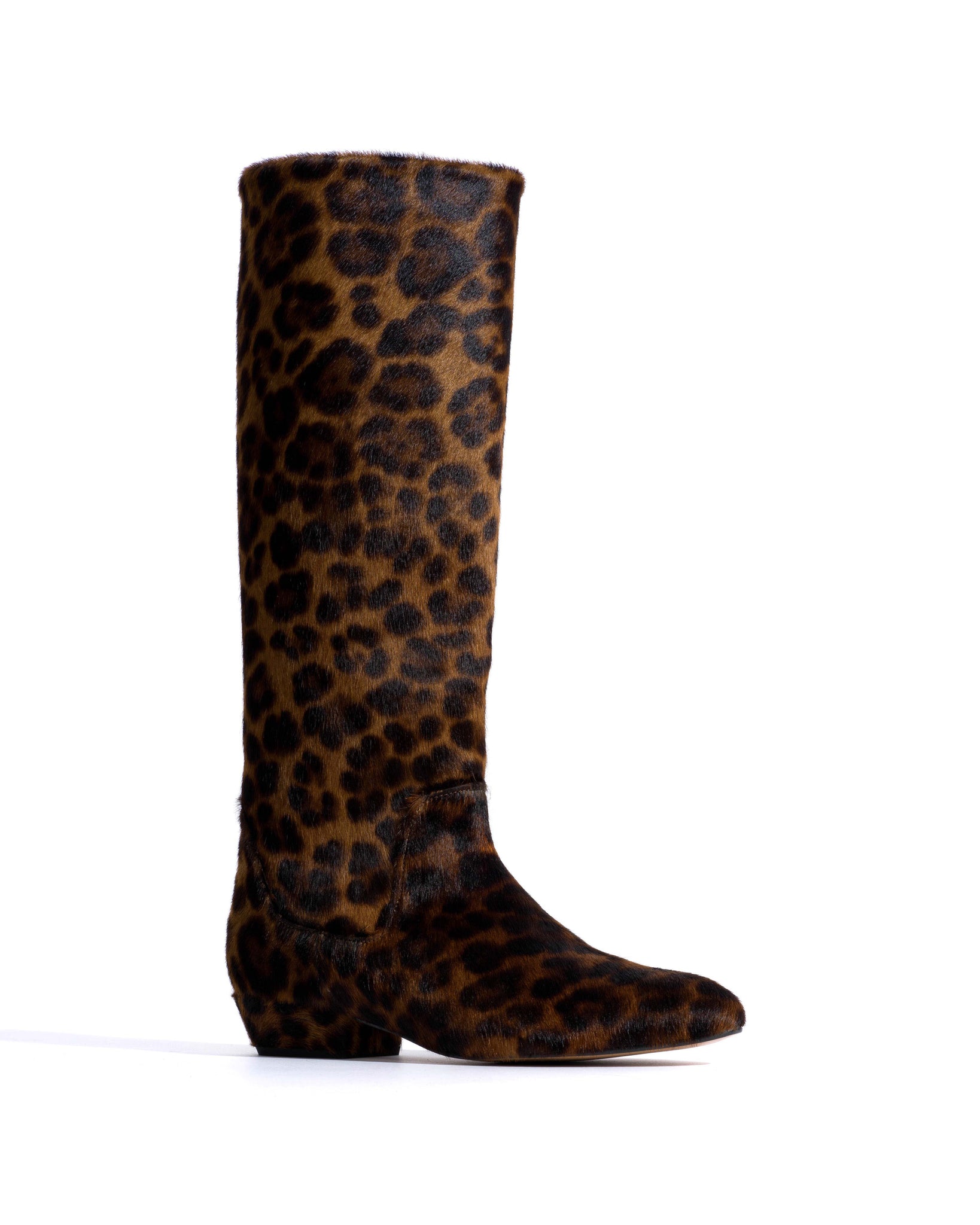 Valle 20 Calf hair Leopard - Anonymous Copenhagen High shaft boots
