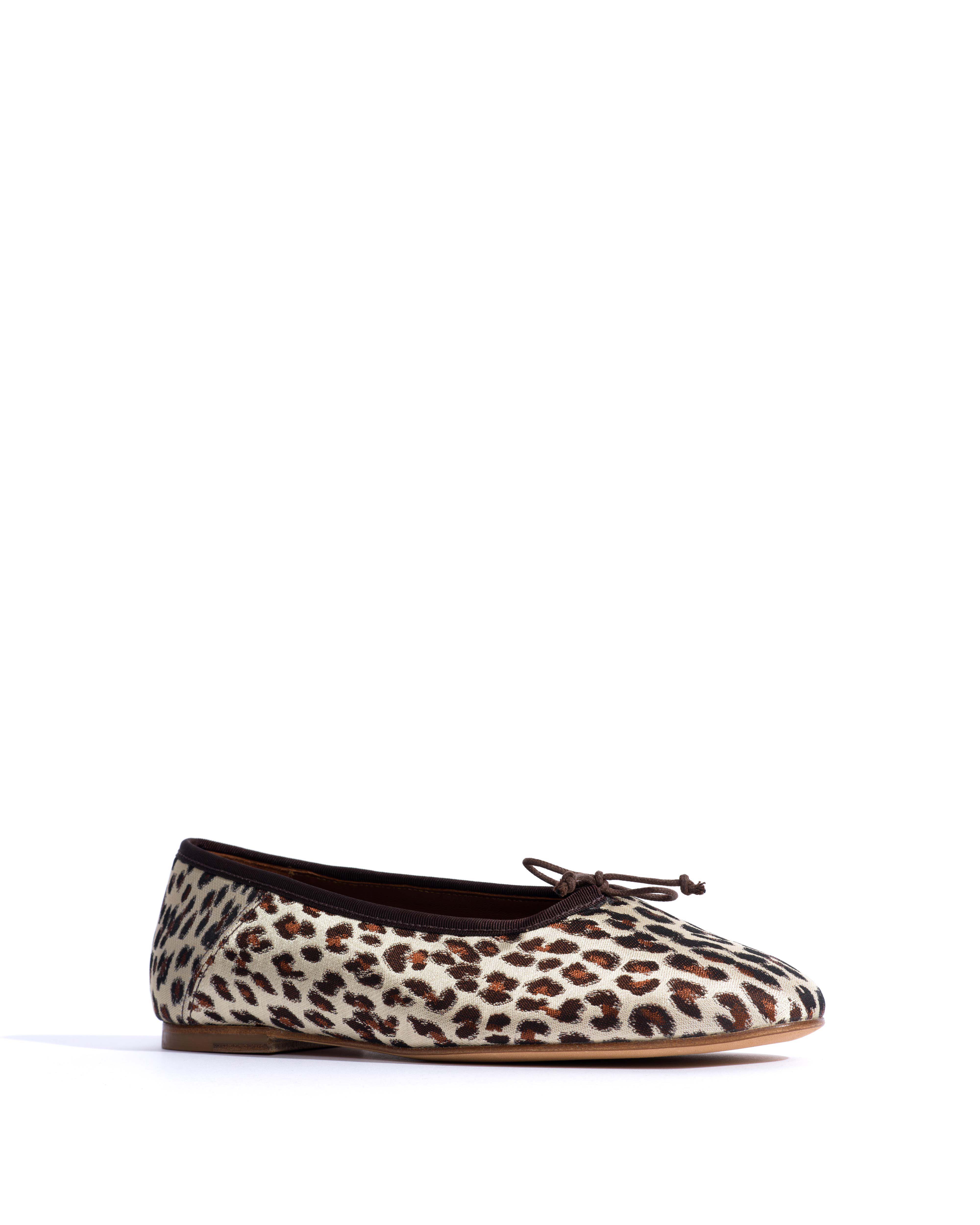 Sacha Vintage satin print Leopard