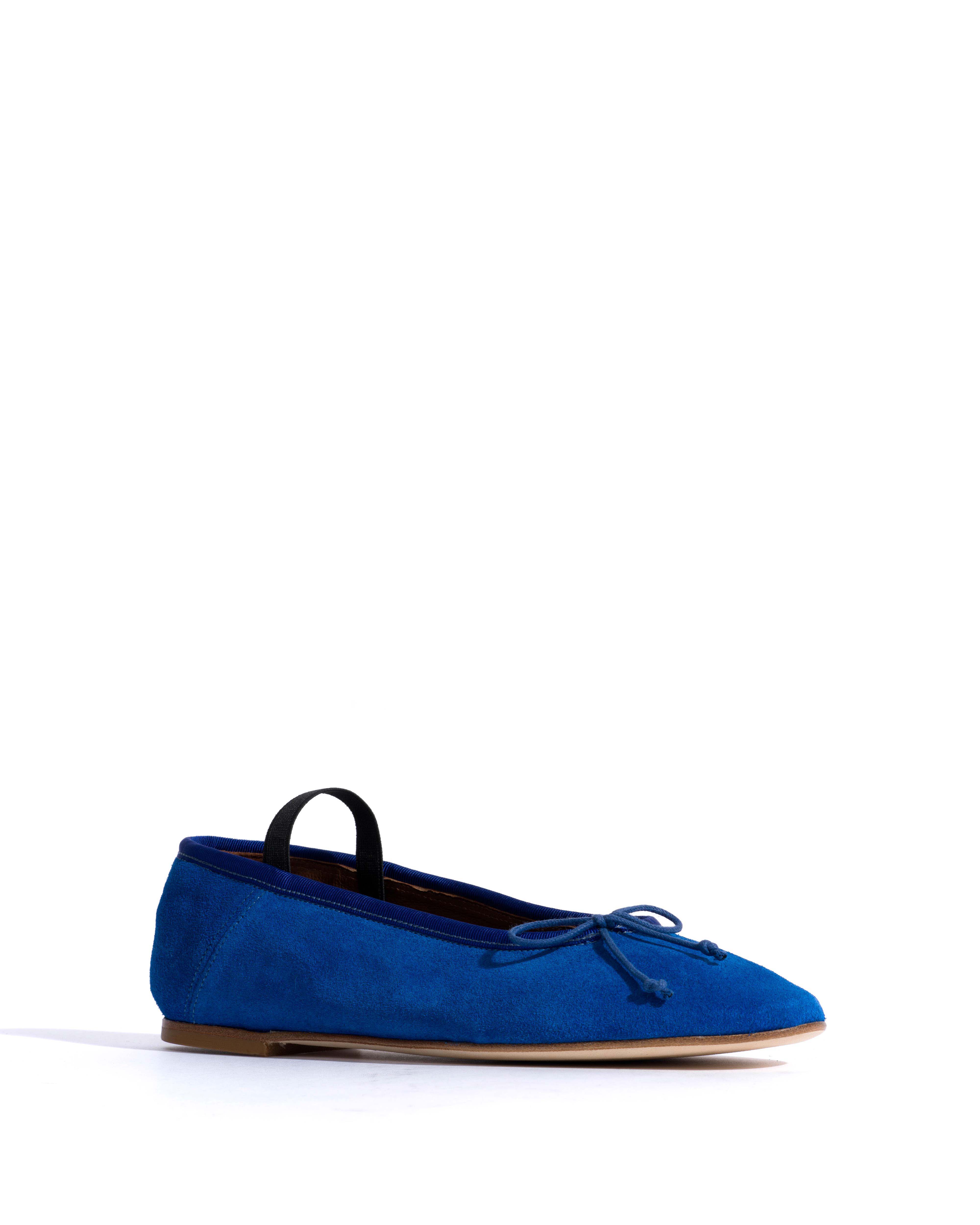 Rhina Calf suede Electric blue