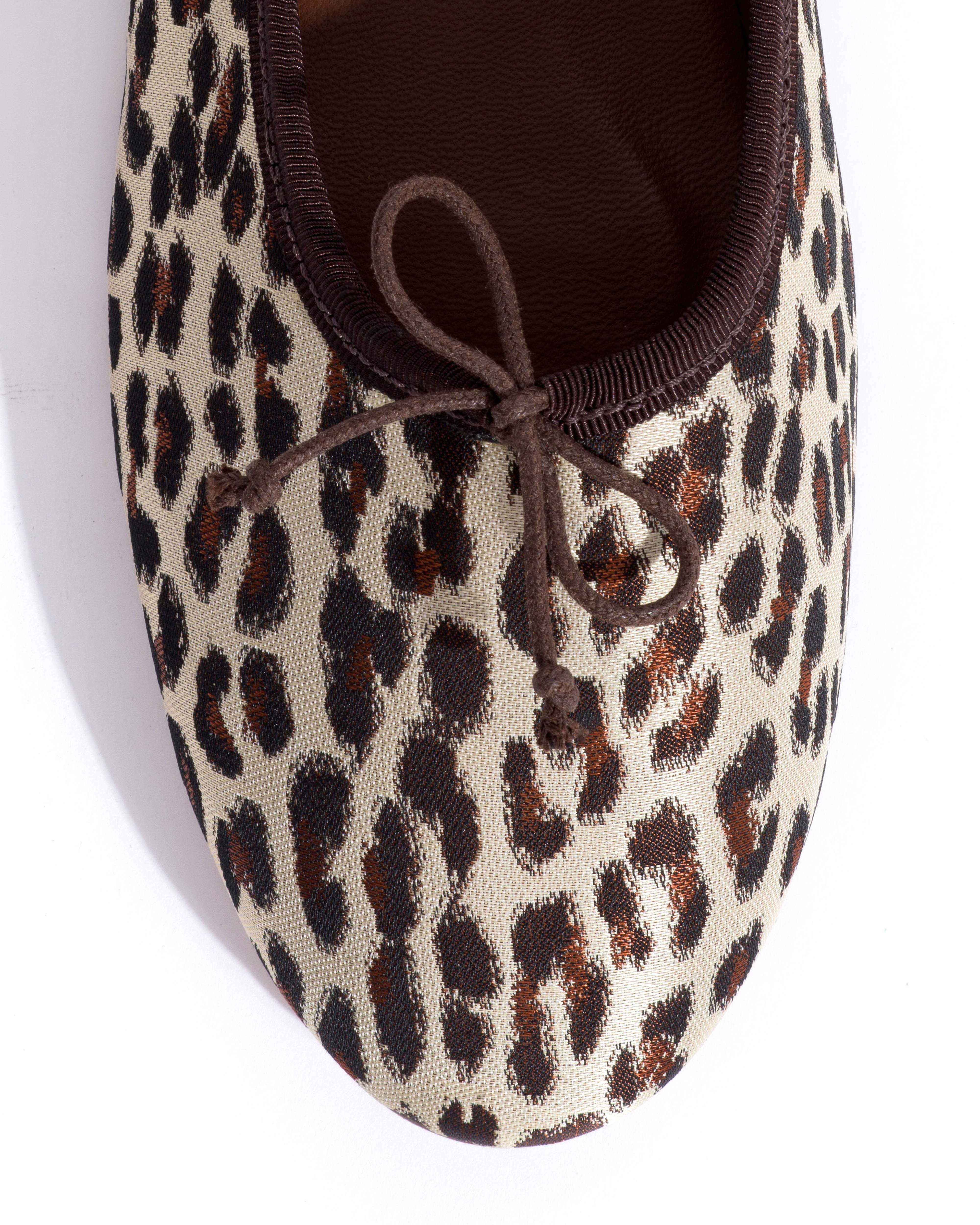 Sacha Vintage satin print Leopard