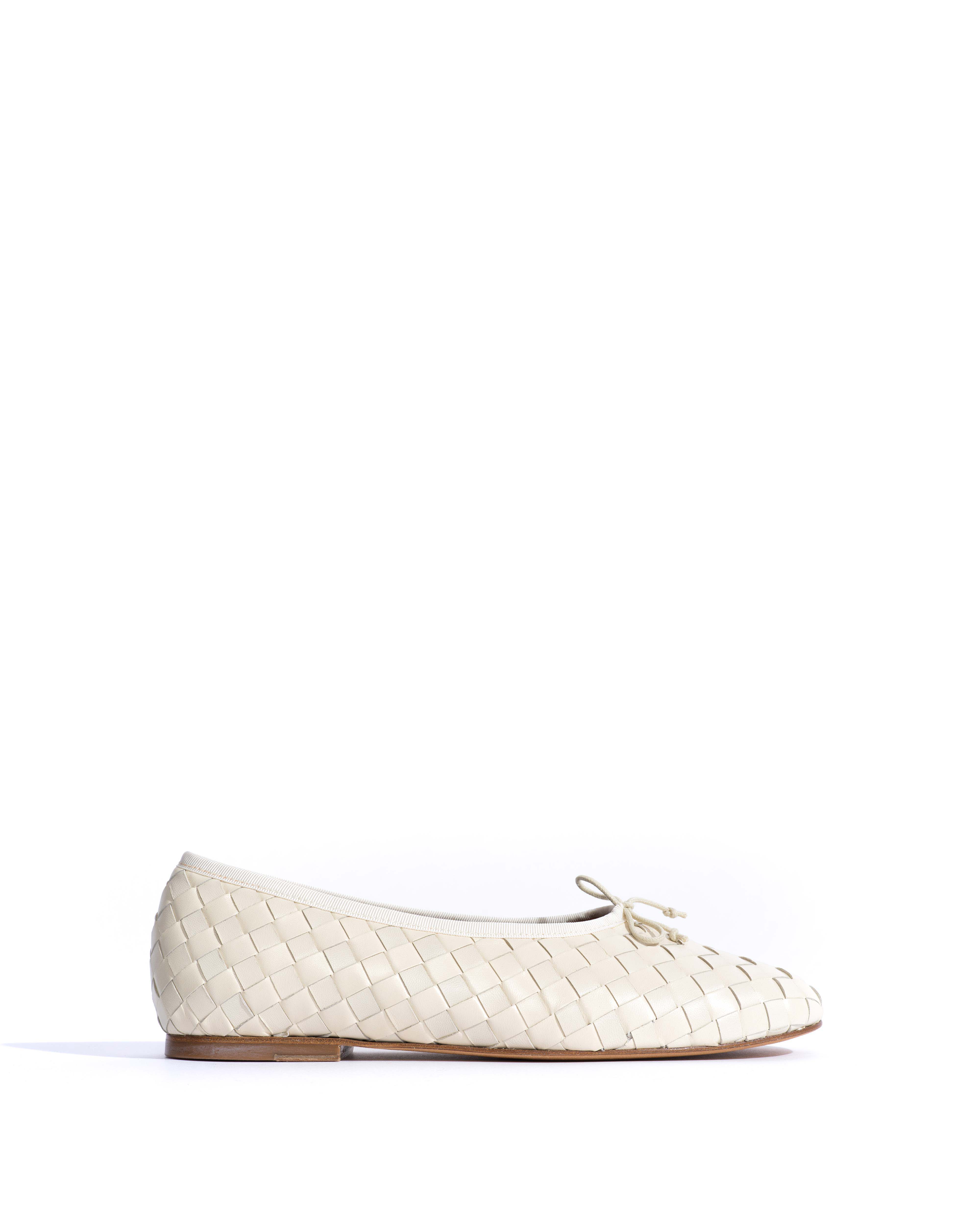 Sacha interlace Shiny lamb White sand