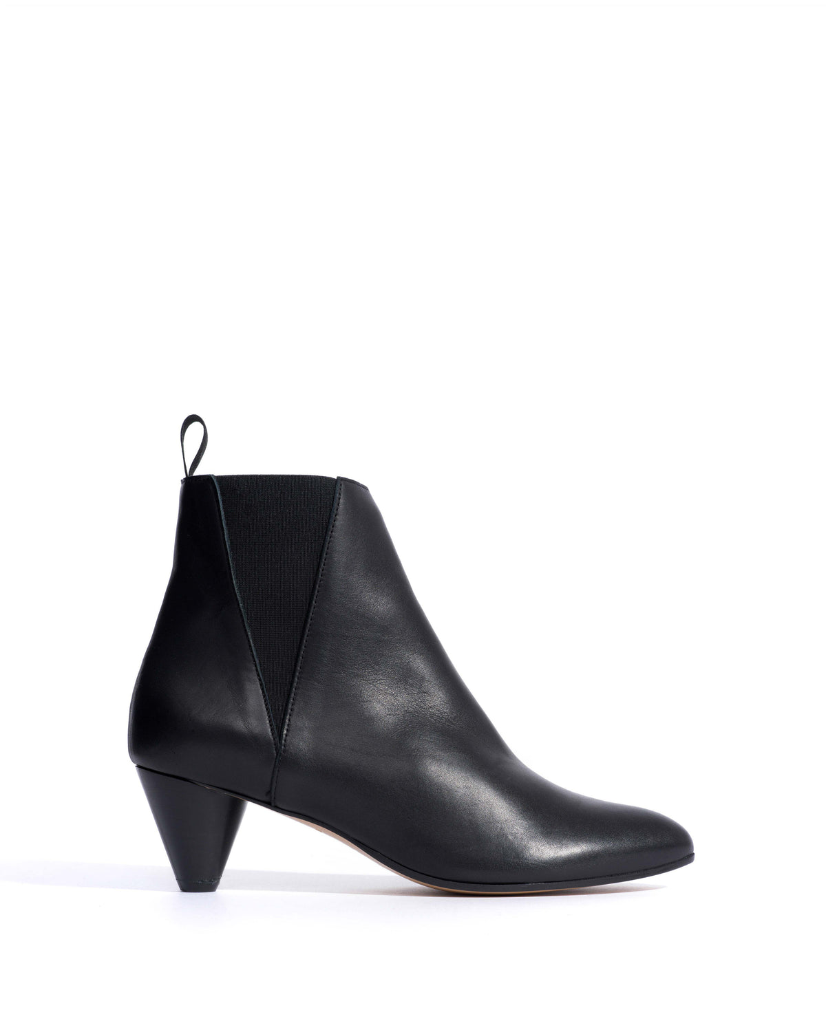 Clivia 50 cone Soft calf Black