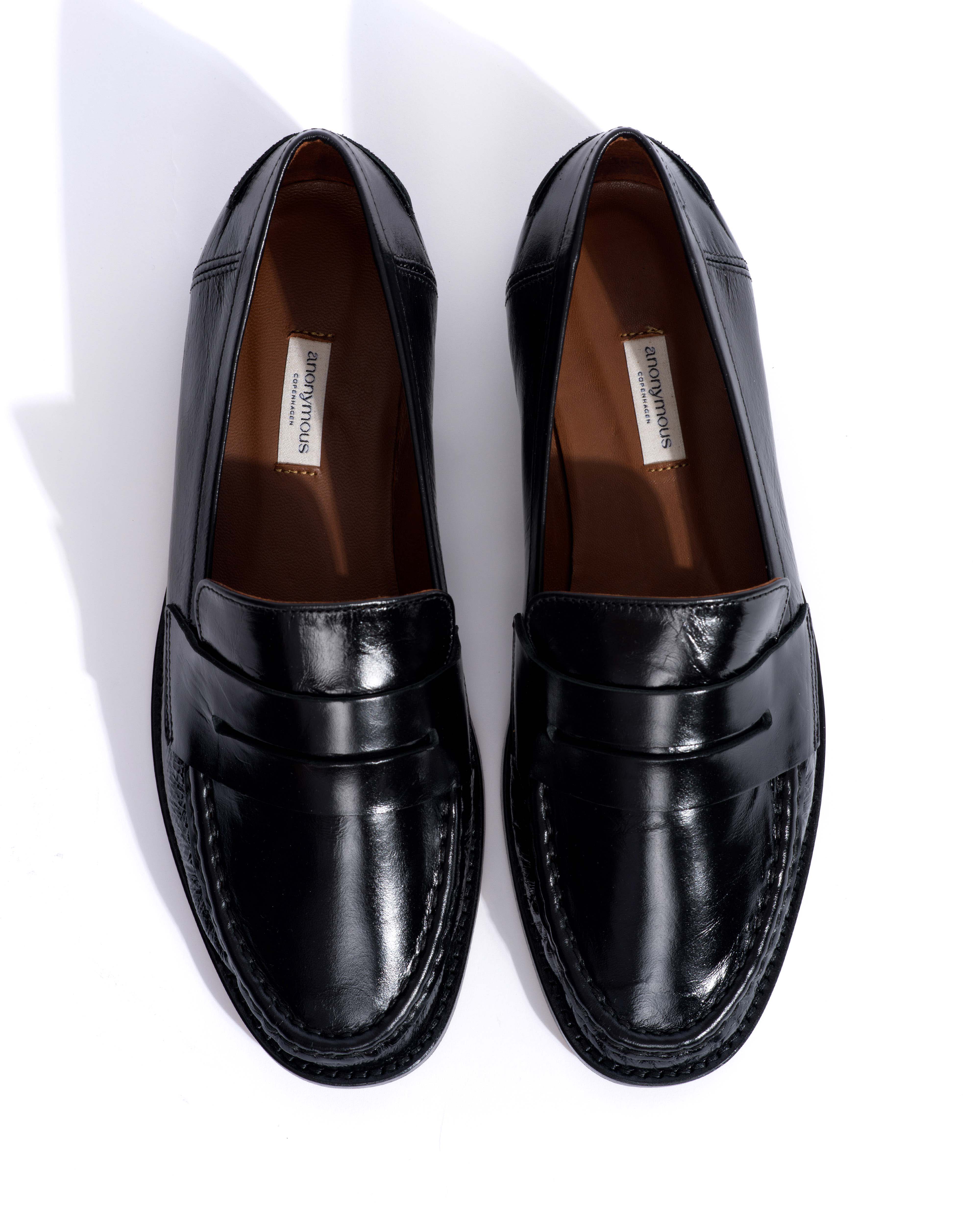 Jesha Crinkled soft calf Black