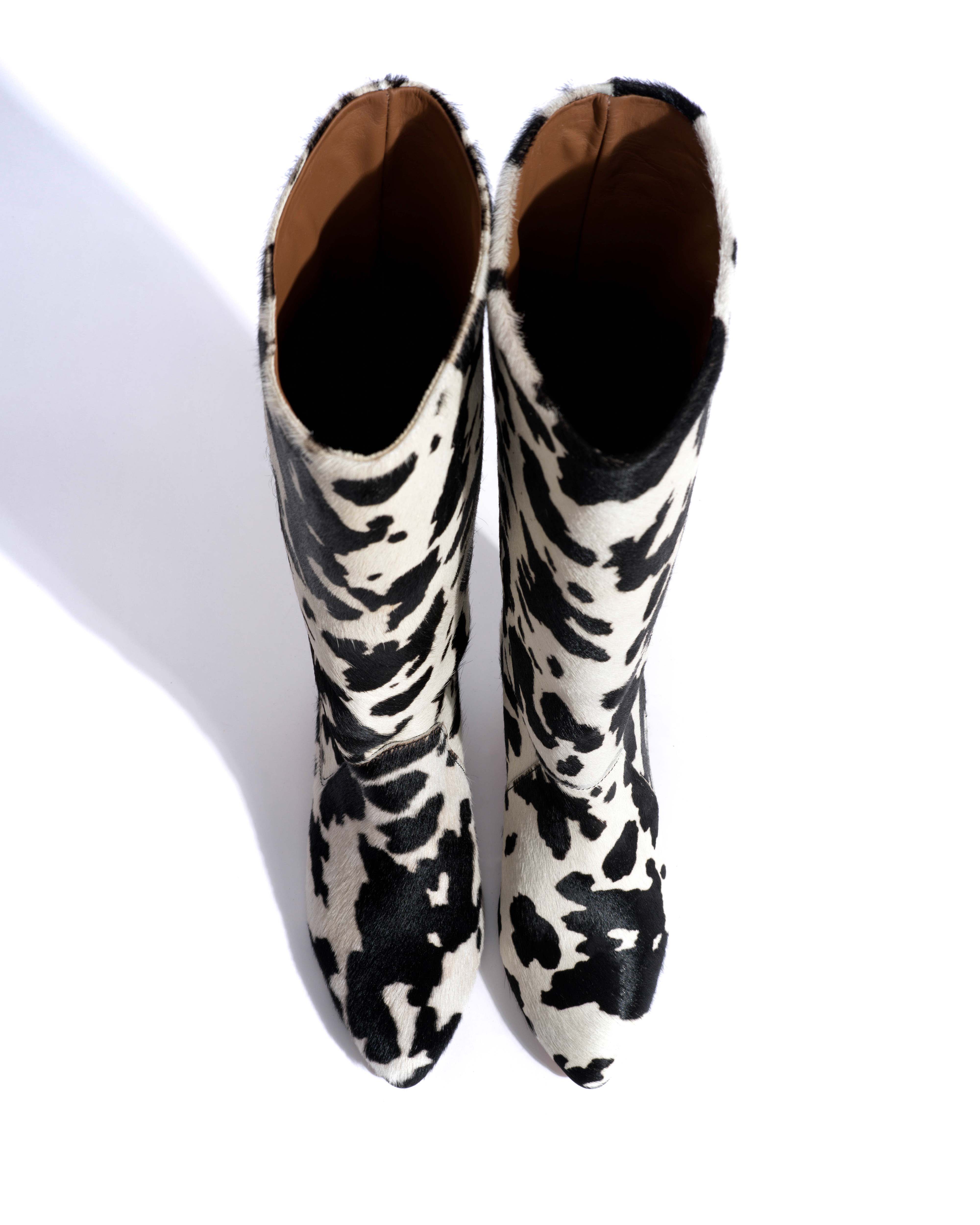 Valle 50 stiletto Calf hair Holstein cow