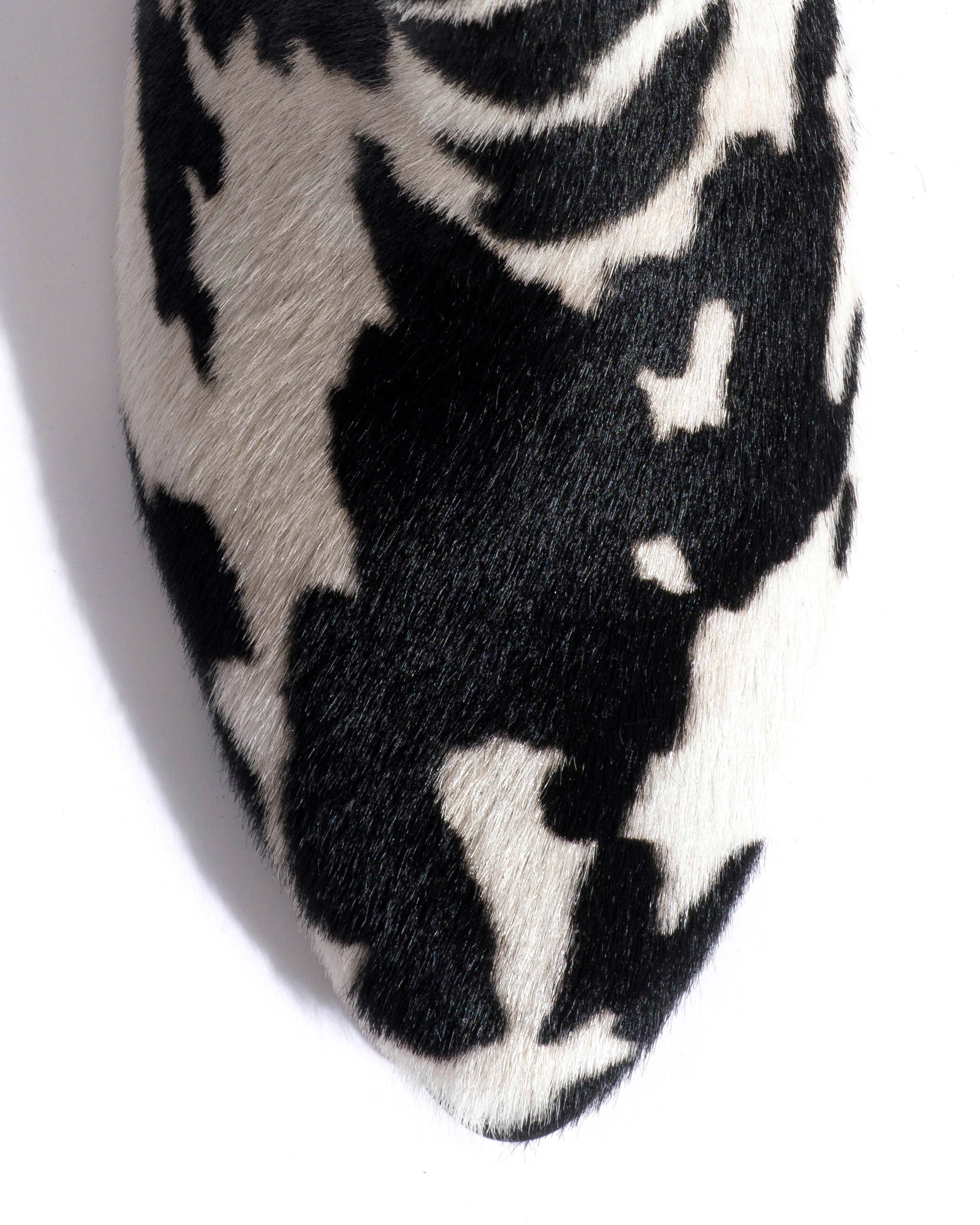 Valle 50 stiletto Calf hair Holstein cow