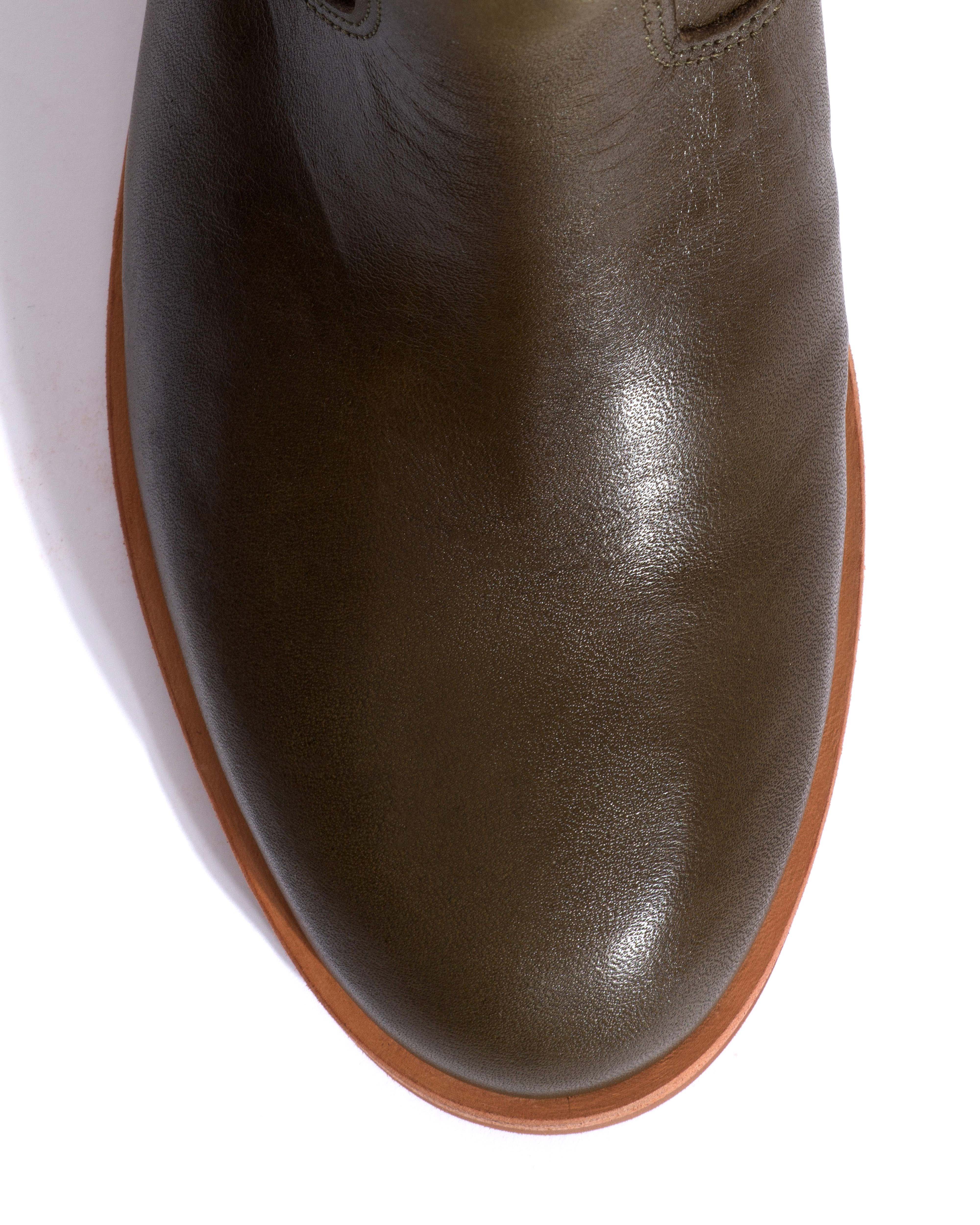 Monja Vegetal soft calf Forrest green