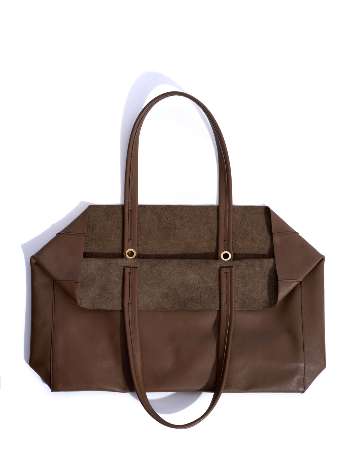 Ruba shopper Soft calf Dark taupe