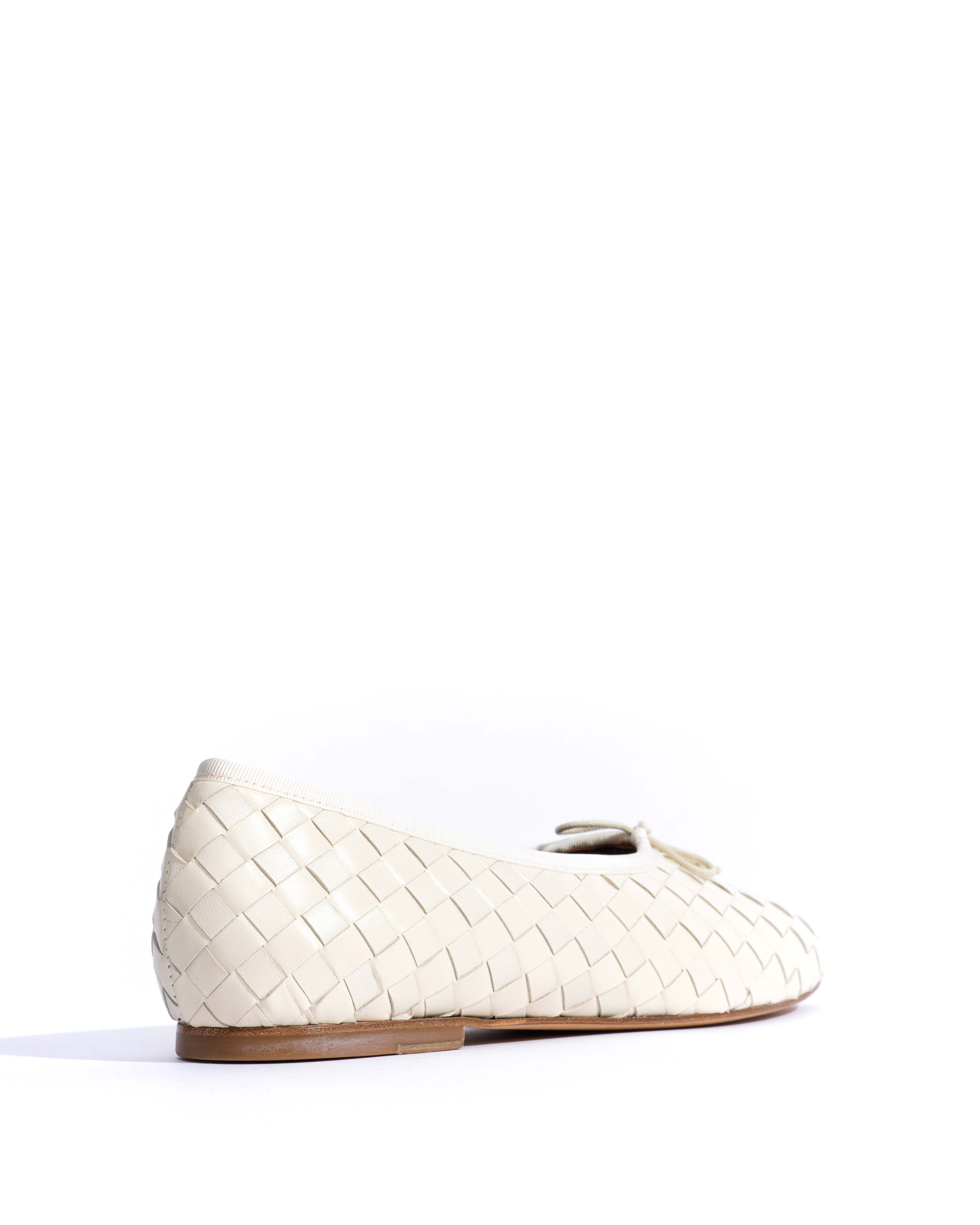 Sacha interlace Shiny lamb White sand