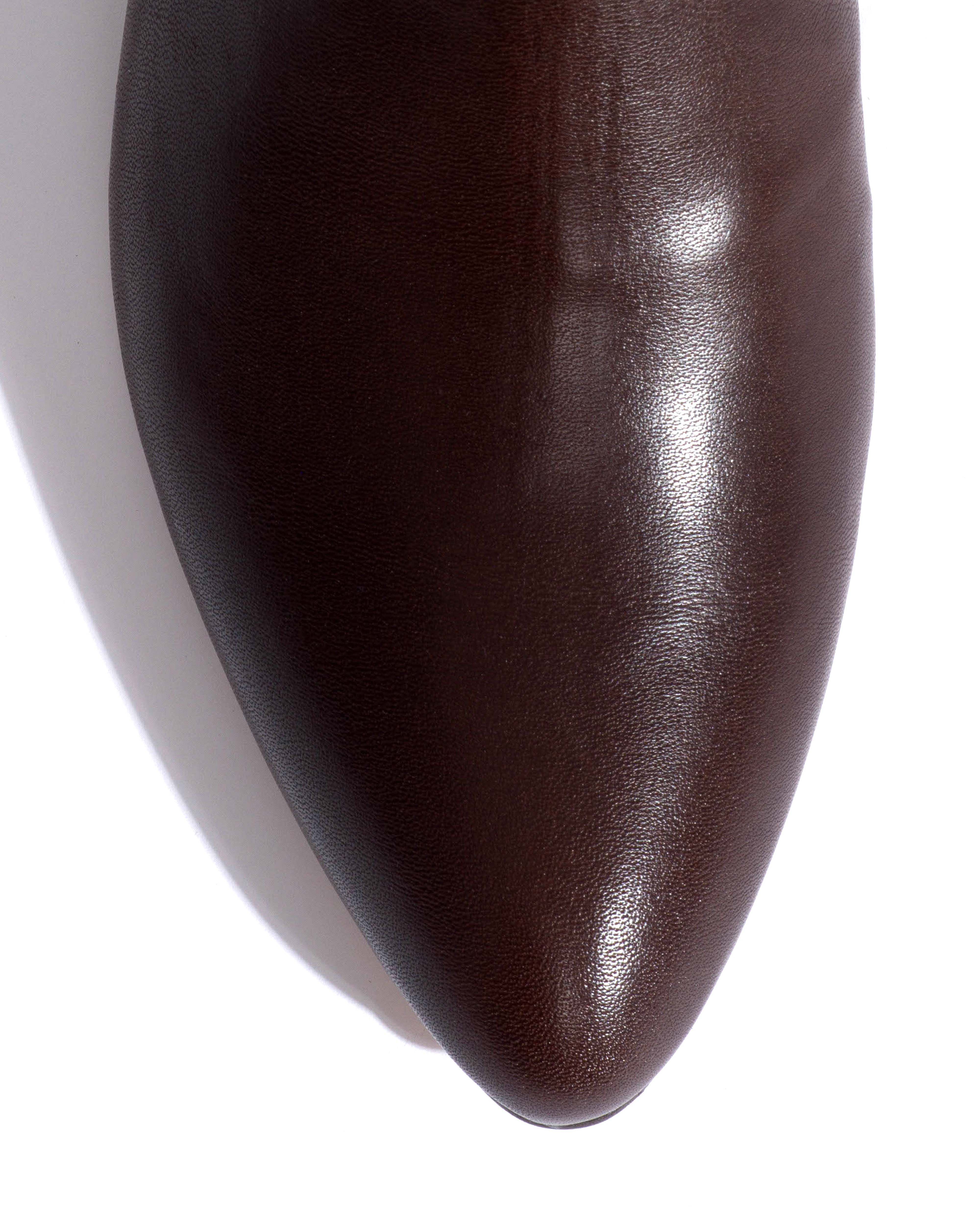 Henriette Vegetal soft calf Coffee brown