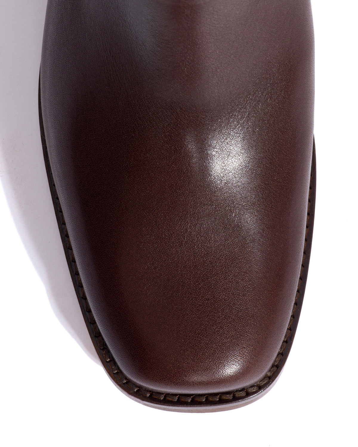 Patricia Vegetal soft calf & suede leather Coffee brown & chocolate