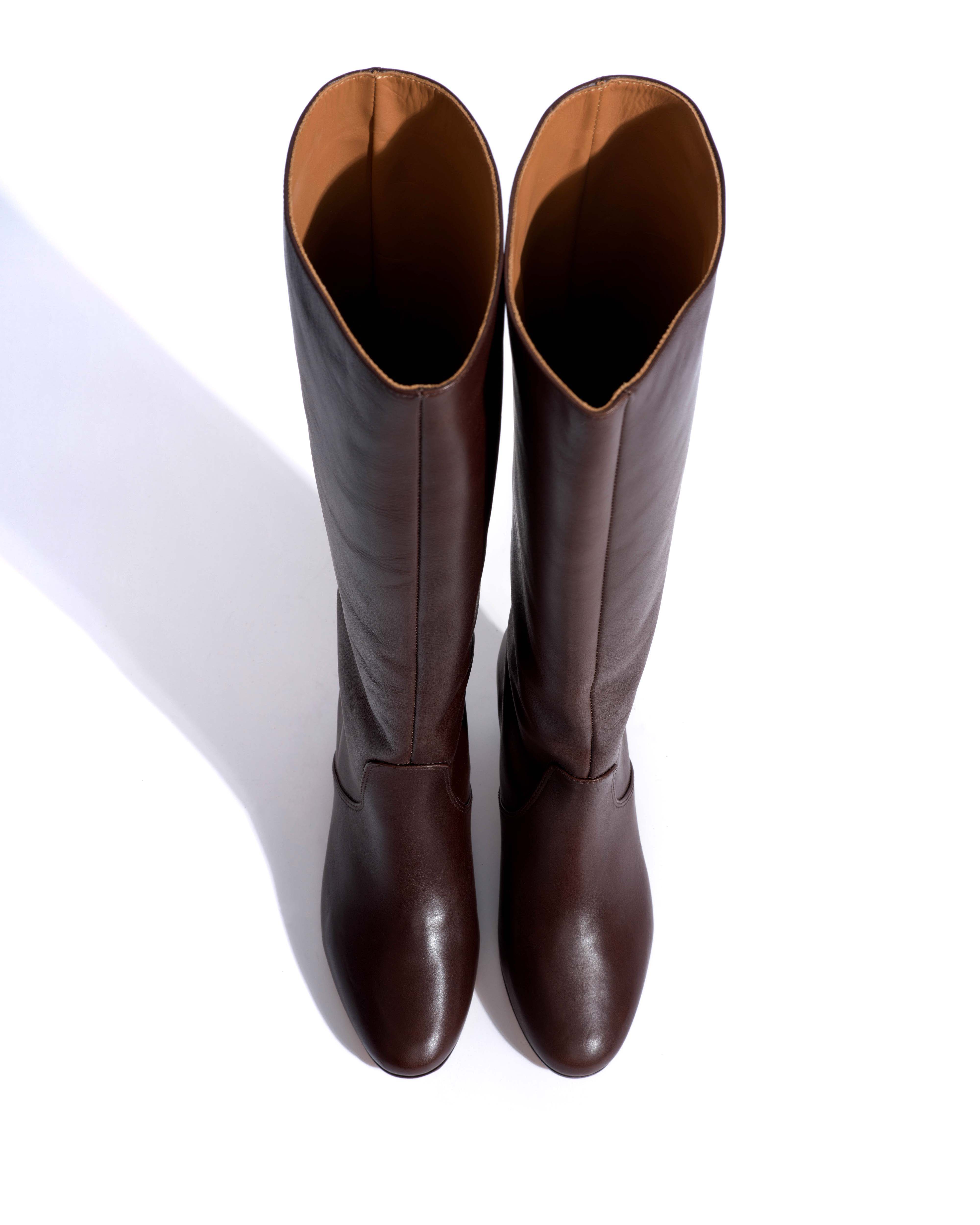Valle 20 Vegetal soft calf Coffee brown