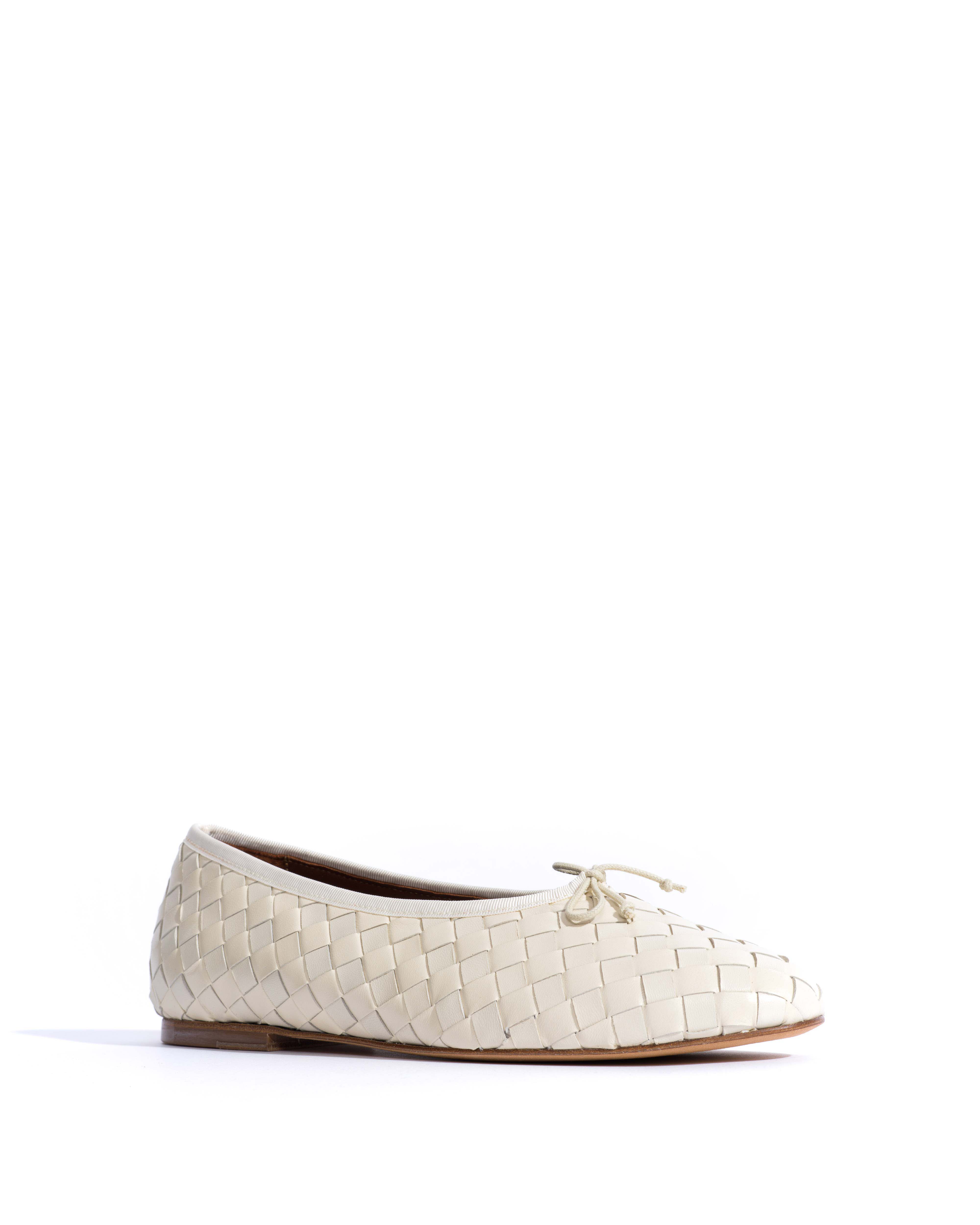 Sacha interlace Shiny lamb White sand