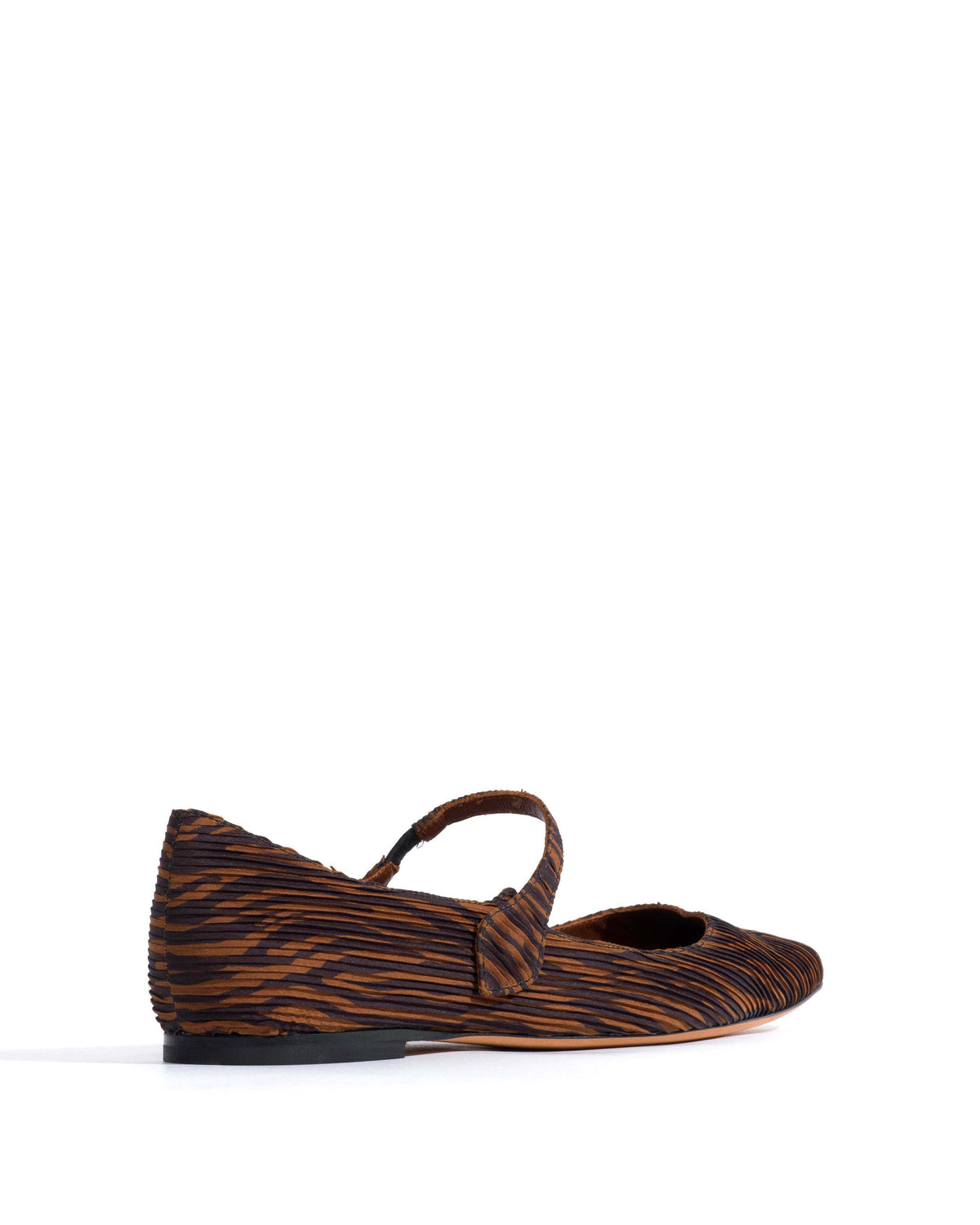 Fifi Pleated zebra Chocolate shades