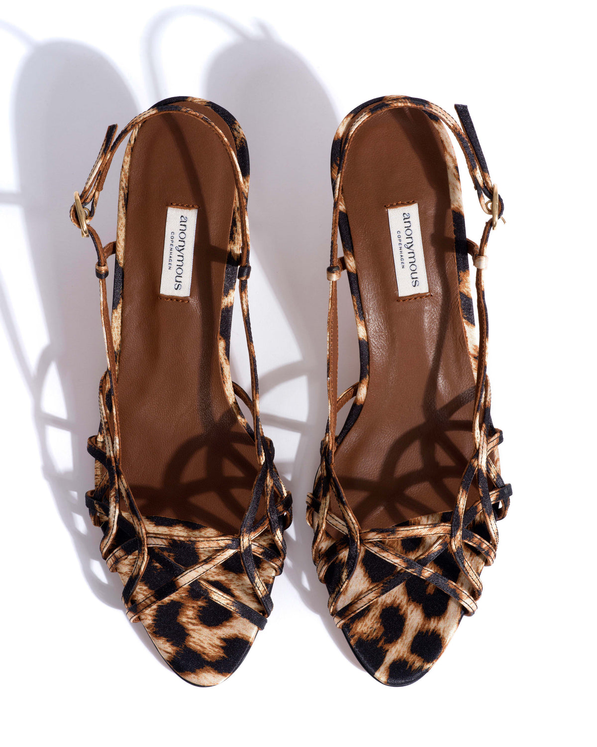 Scarlett 50 kitten Satin print Leopard