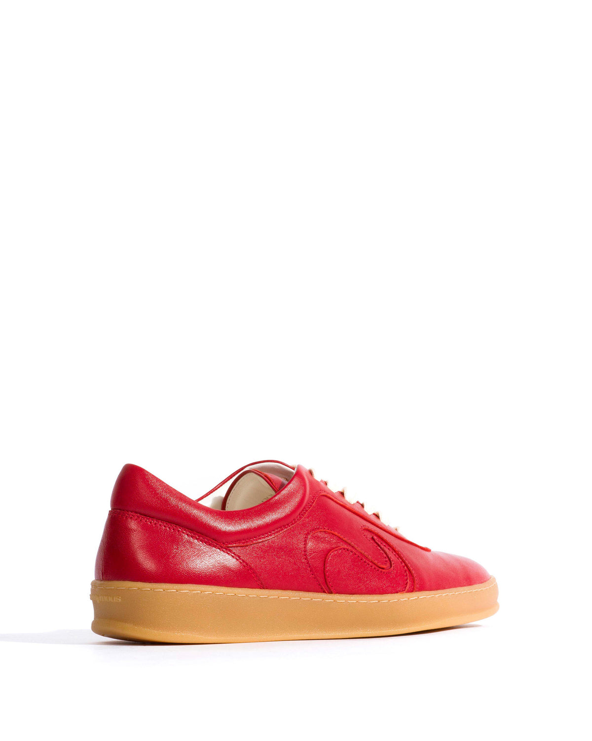 Blaire Shiny lamb Ruby red